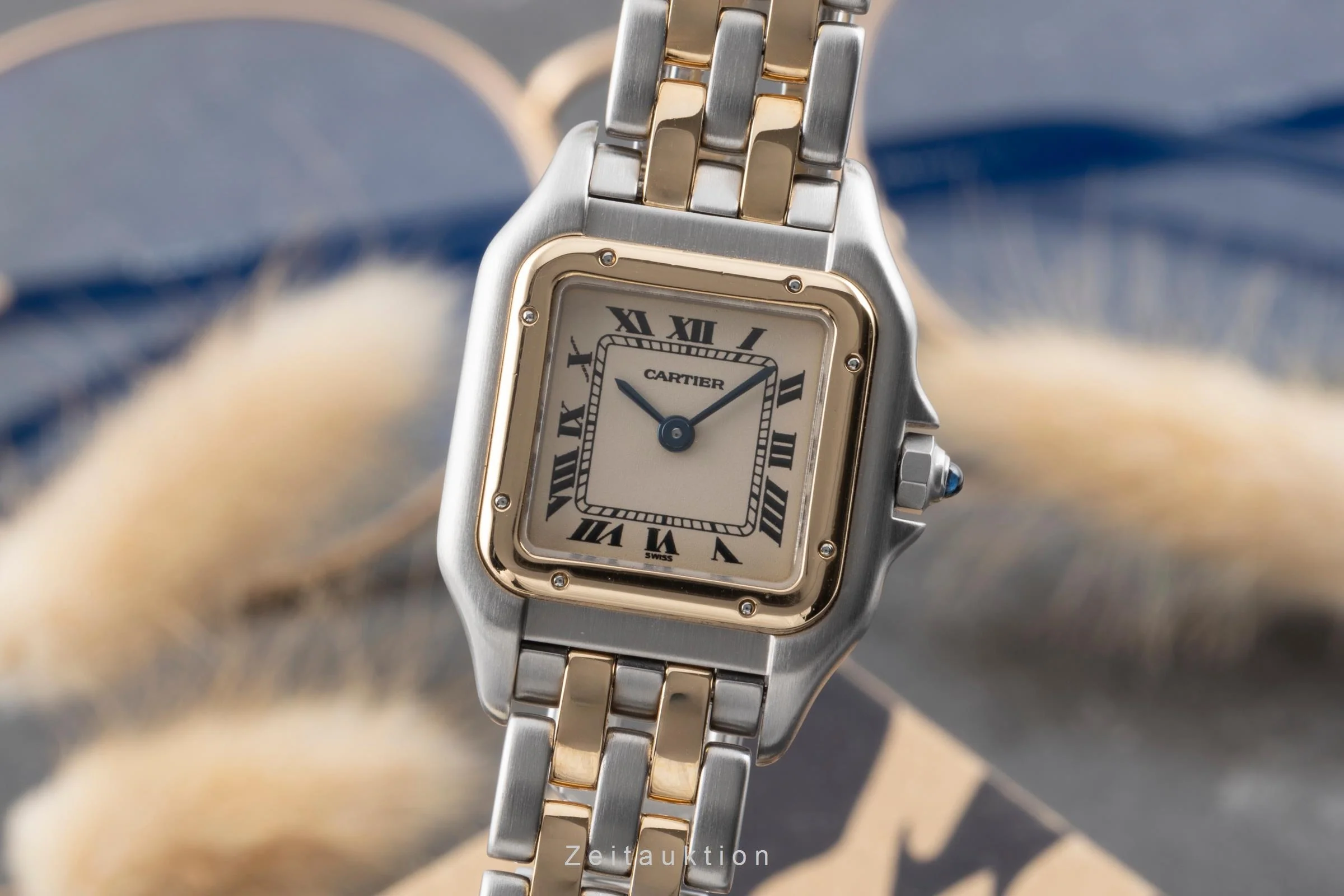 Cartier Panthere steel / gold quartz women's watch W25029B6  [2506836] - Image 2
