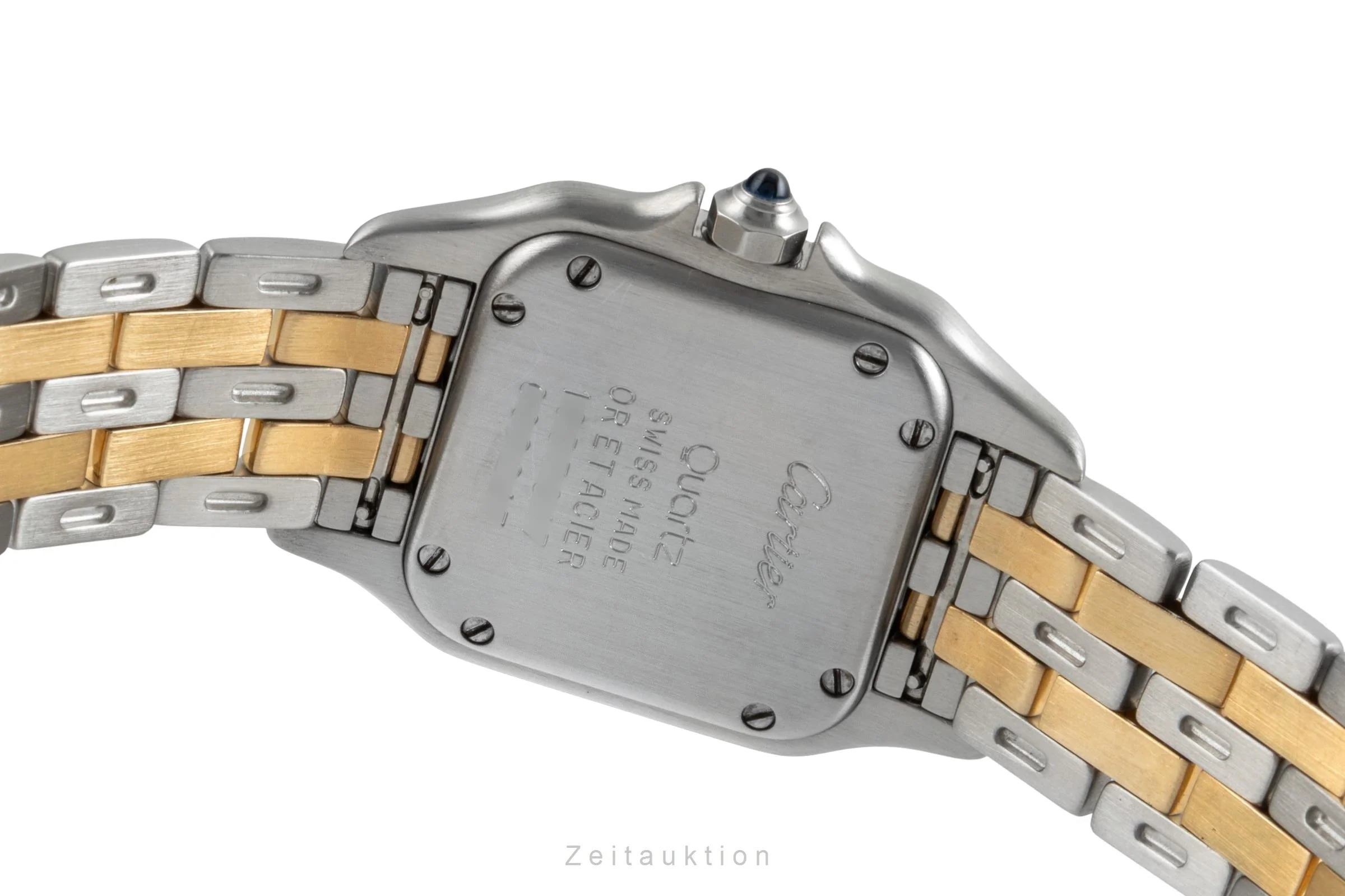 Cartier Panthere steel / gold quartz women's watch W25029B6  [2506887] - Image 12