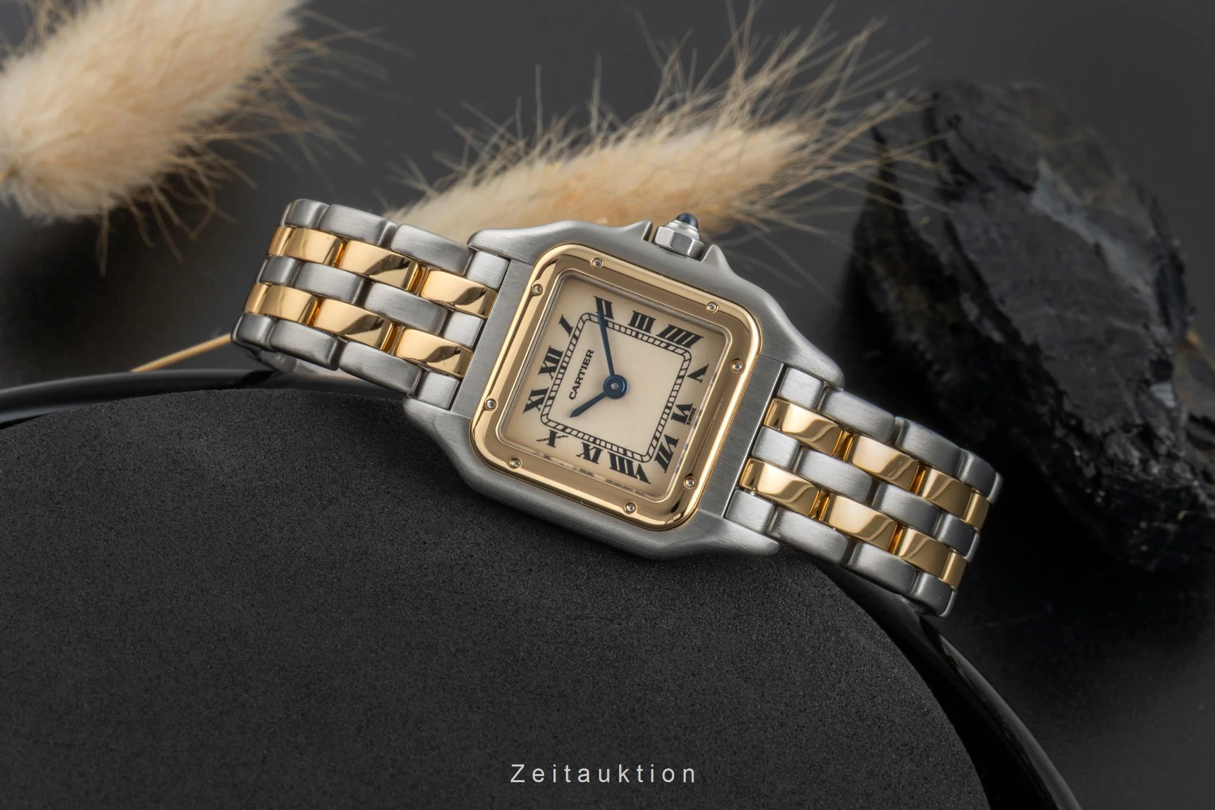 Cartier Panthere steel / gold quartz women's watch W25029B6  [2506887] - Image 3