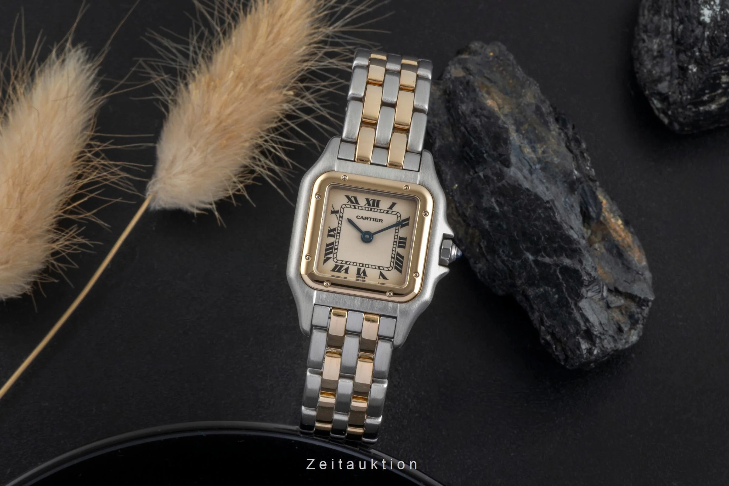 Cartier Panthere steel / gold quartz women's watch W25029B6  [2506887] - Image 4