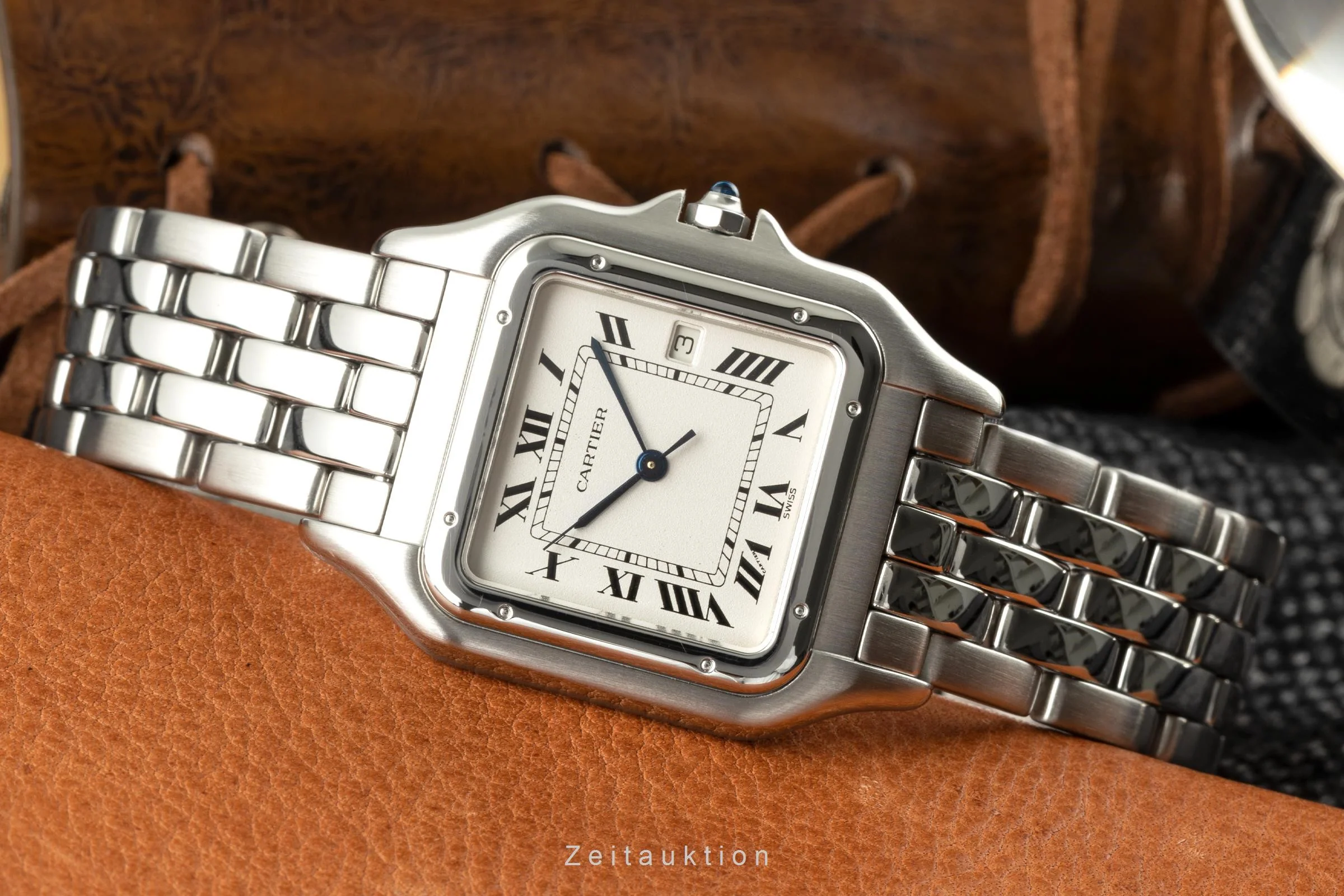 Cartier Panthere steel quartz men's watch 1300 LP: 4850EUR  [2201225] - Image 2