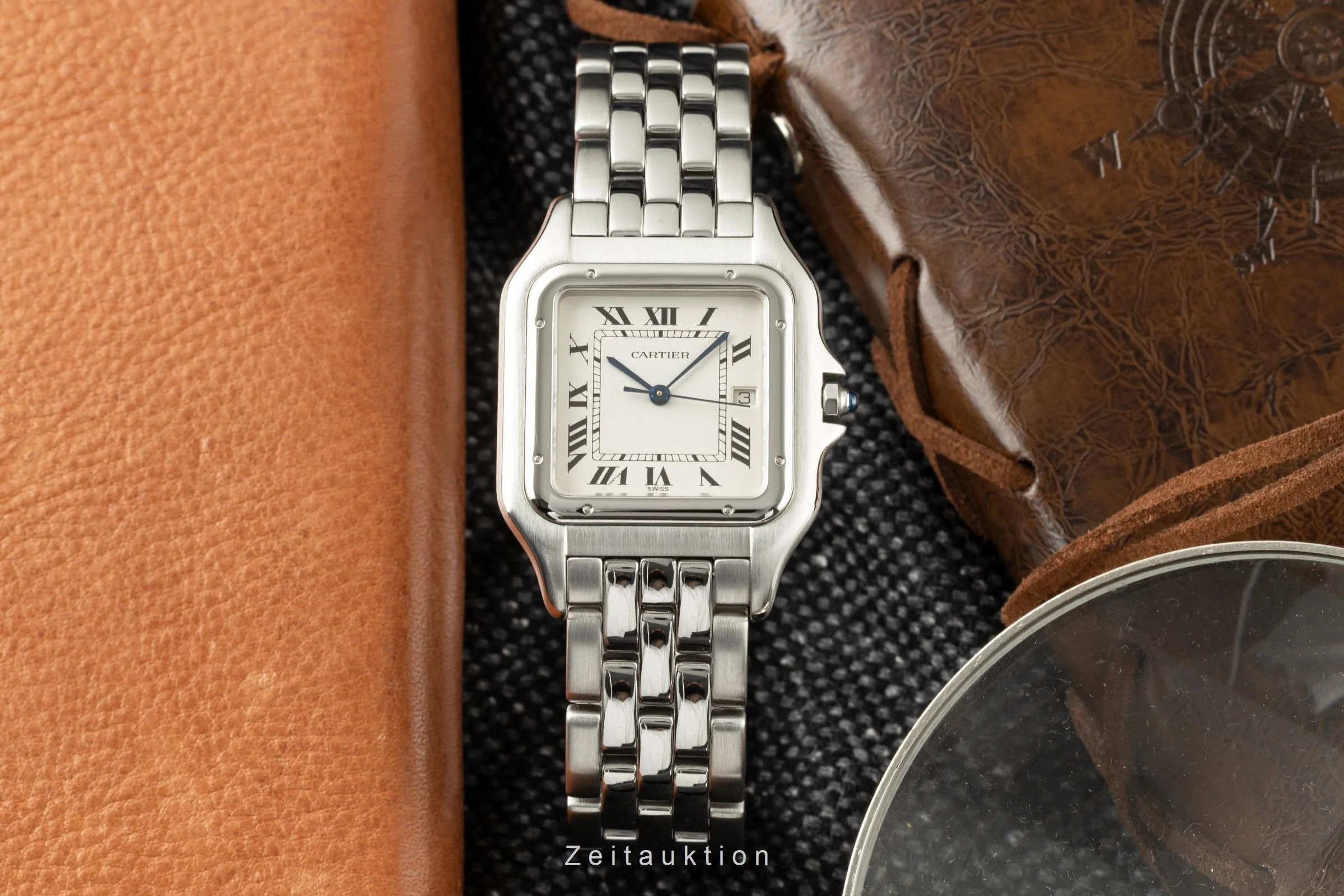 Cartier Panthere steel quartz men's watch 1300 LP: 4850EUR  [2201225] - Image 3