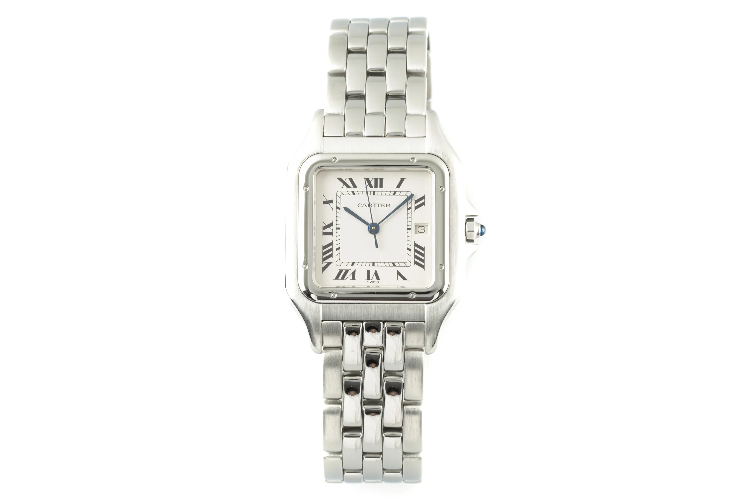 Cartier Panthere steel quartz men's watch 1300 LP: 4850EUR  [2201225] - Image 4