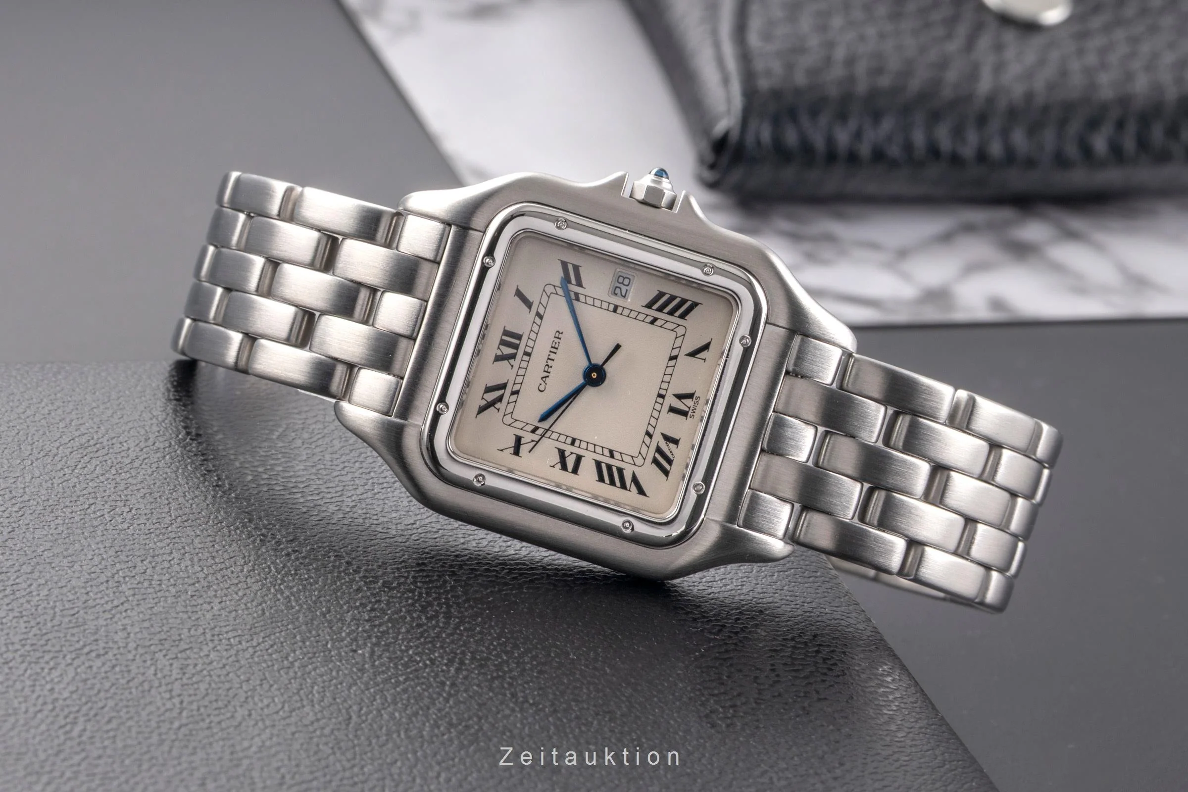 Cartier Panthere steel quartz men's watch W25032F5  [2505213] - Image 3