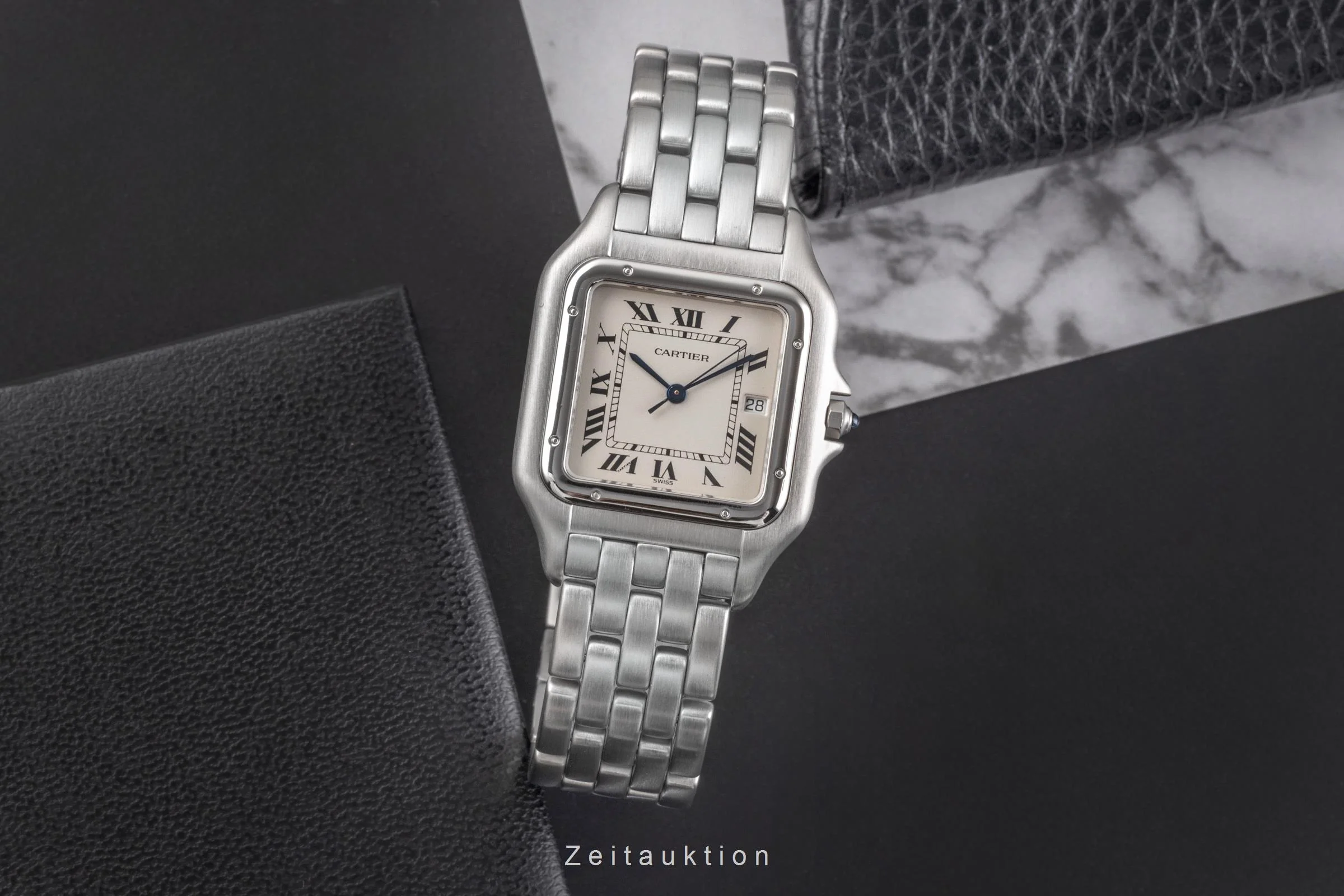 Cartier Panthere steel quartz men's watch W25032F5  [2505213] - Image 4