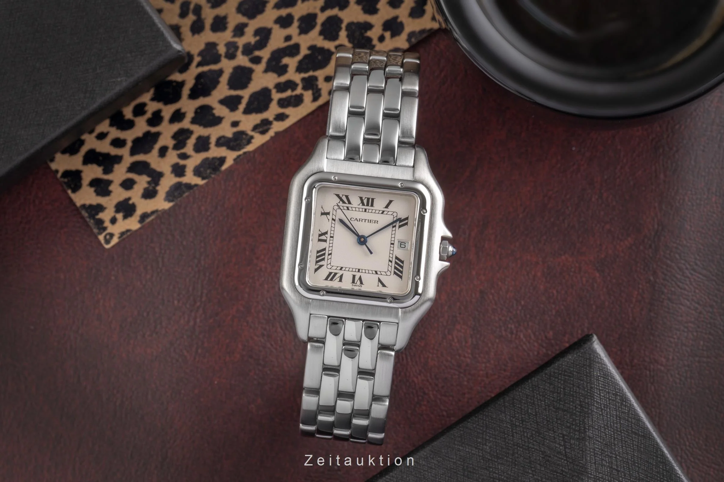 Cartier Panthere steel quartz women's watch W25032P5  [2503690] - Image 4