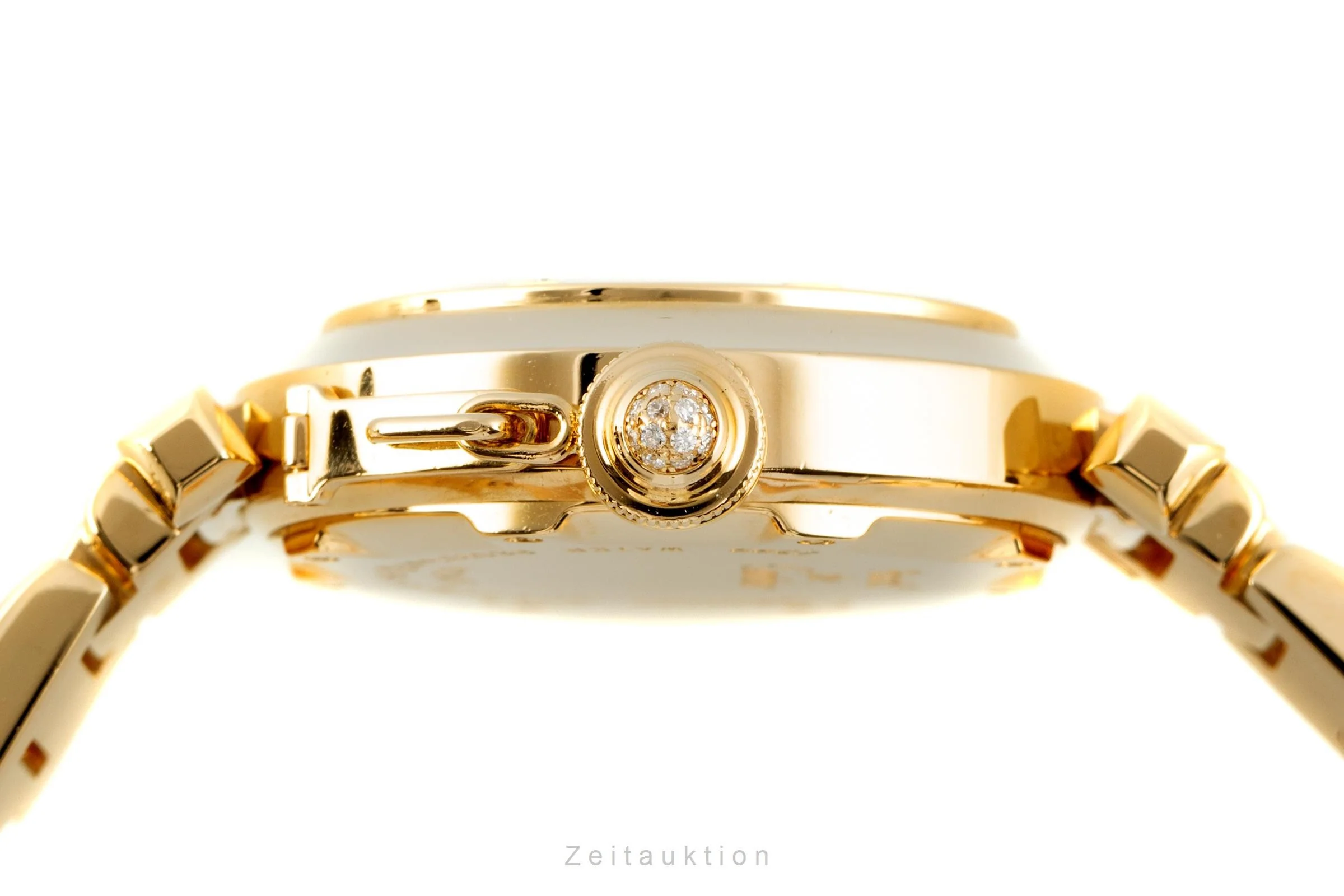 Cartier Pasha 18 ct gold automatic women's watch 2399  [2104282] - Image 10