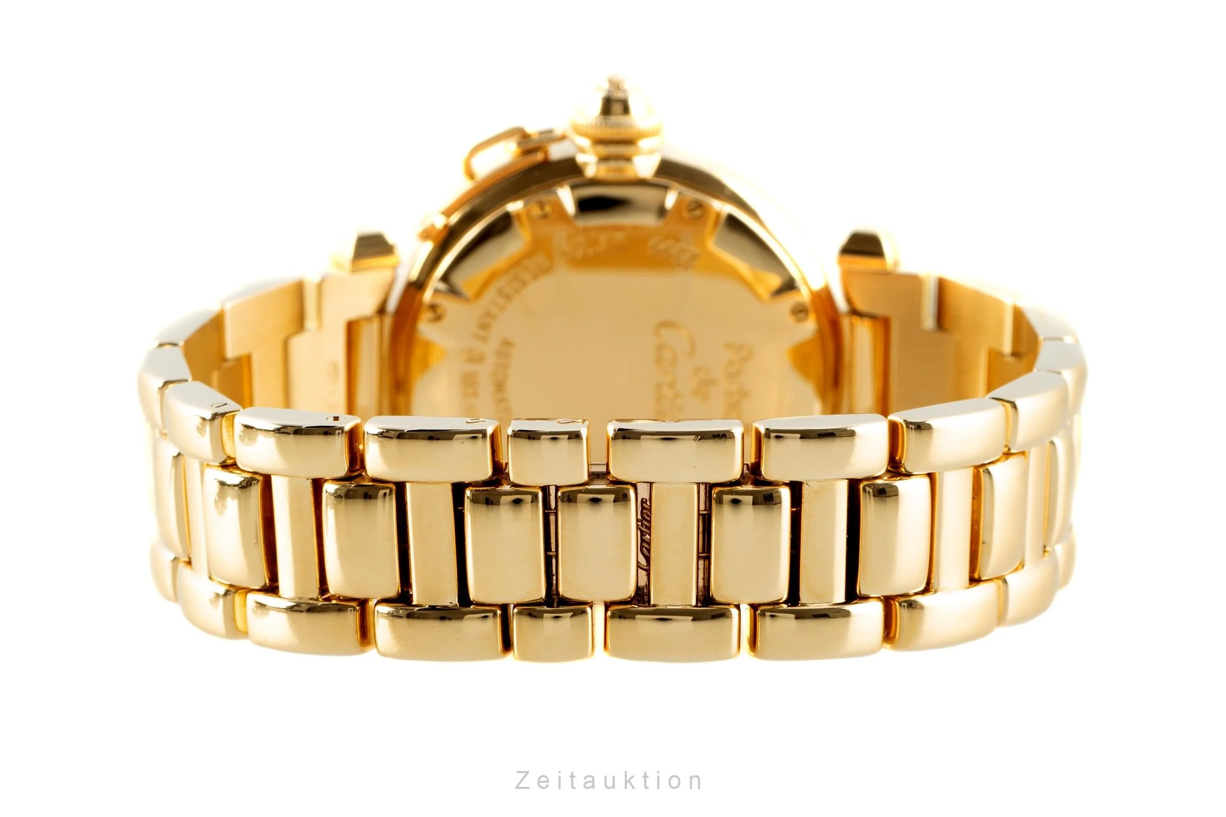 Cartier Pasha 18 ct gold automatic women's watch 2399  [2104282] - Image 14
