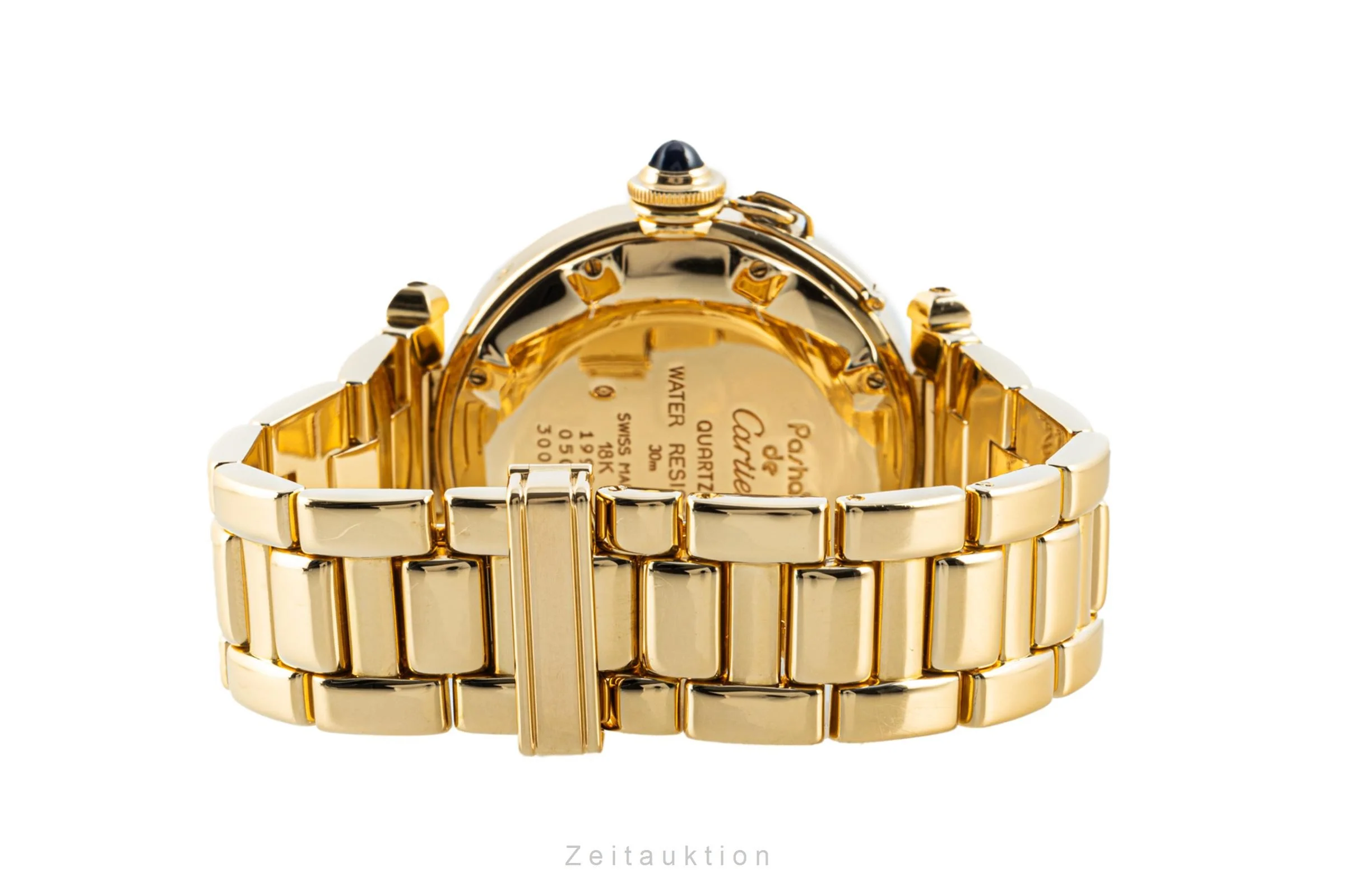 Cartier Pasha 18 ct gold quartz men's watch 1990  [2107545] - Image 13