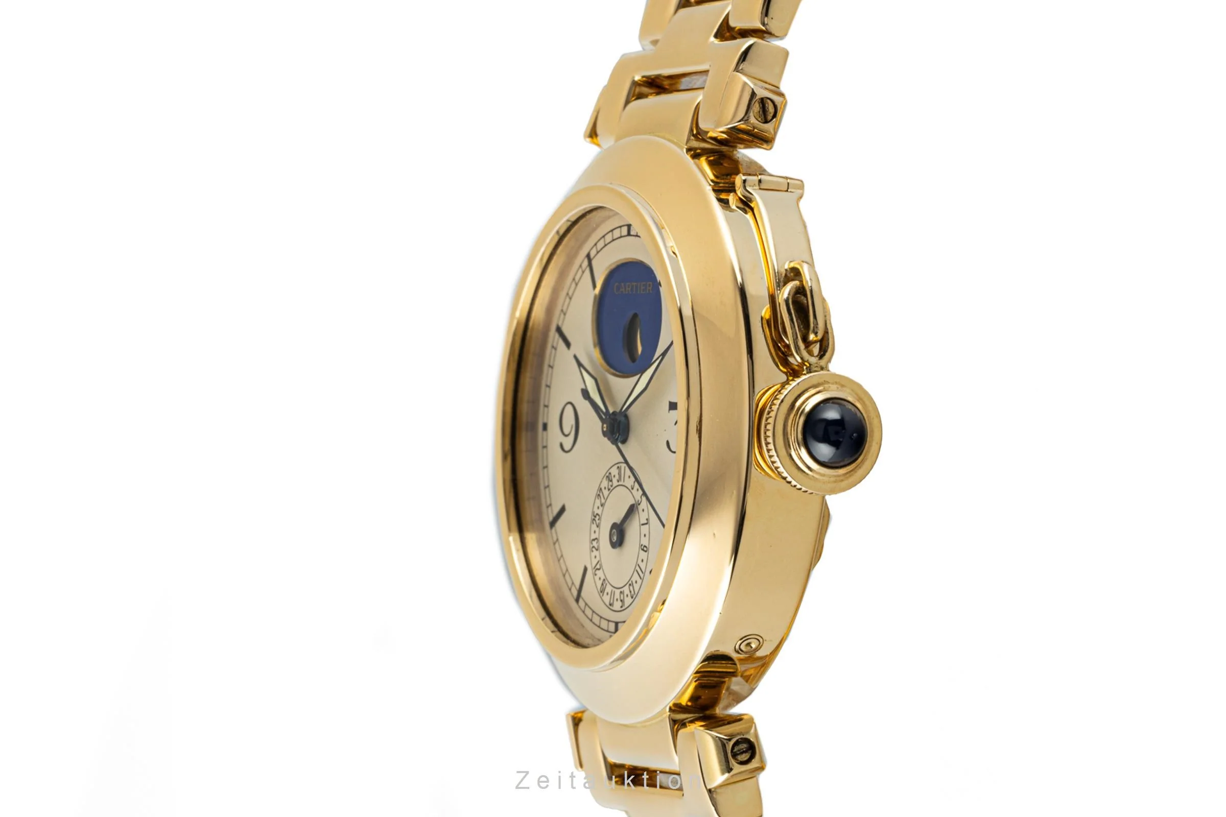 Cartier Pasha 18 ct gold quartz men's watch 1990  [2107545] - Image 6