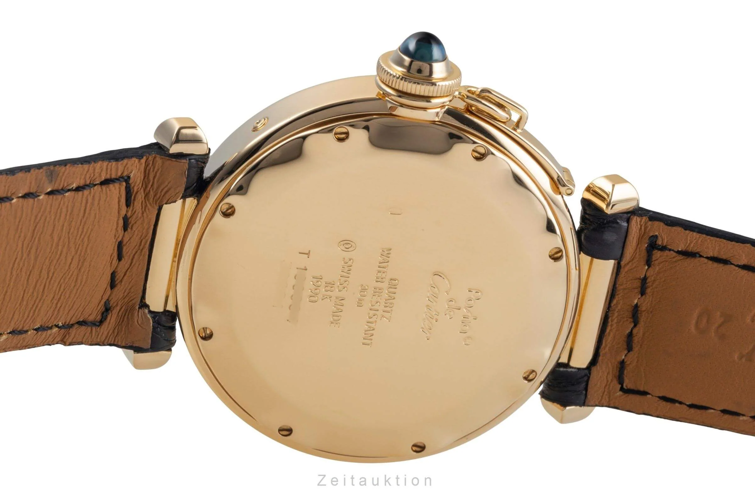 Cartier Pasha 18 ct gold quartz men's watch 30001  [2501046] - Image 11