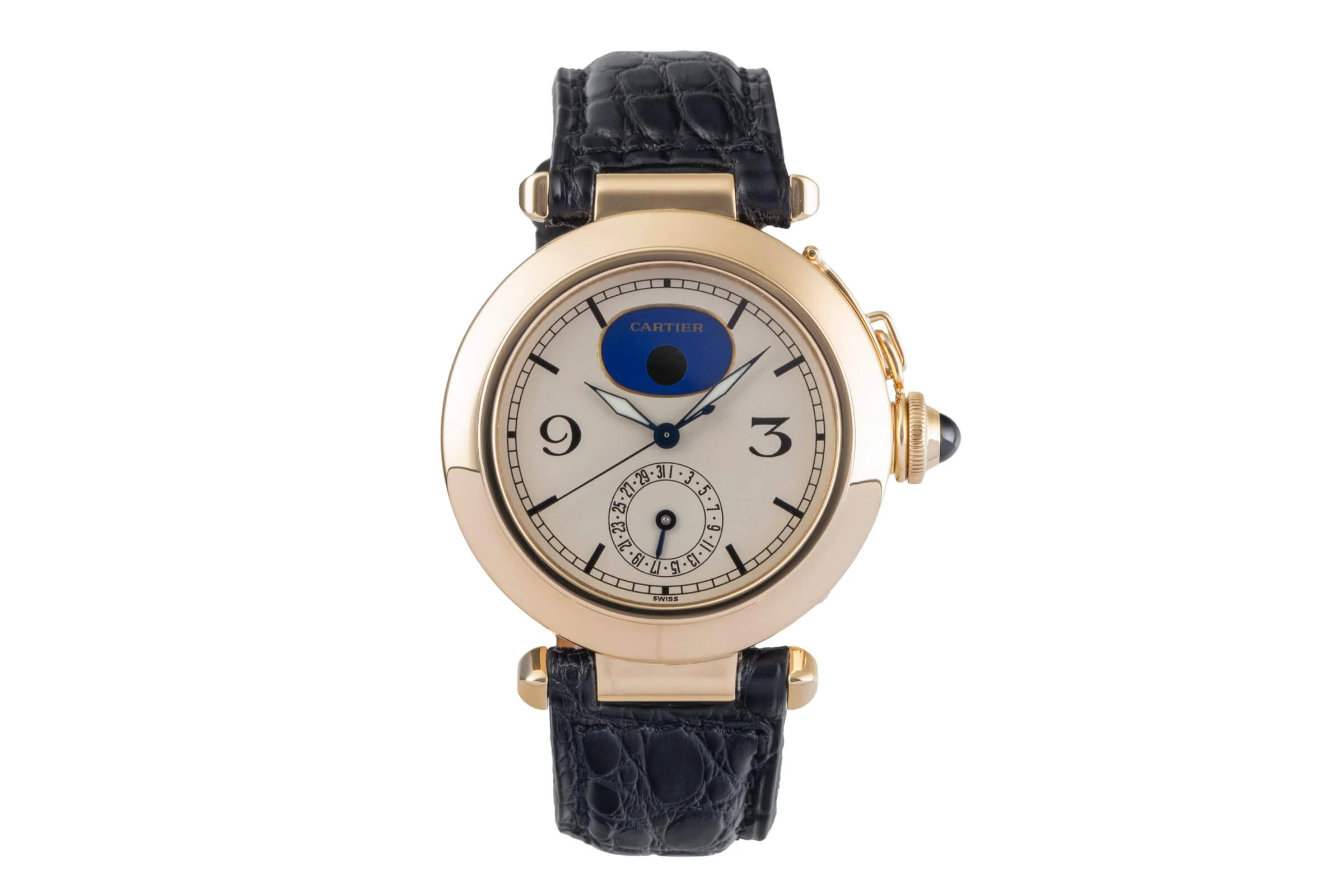 Cartier Pasha 18 ct gold quartz men's watch 30001  [2501046] - Image 5