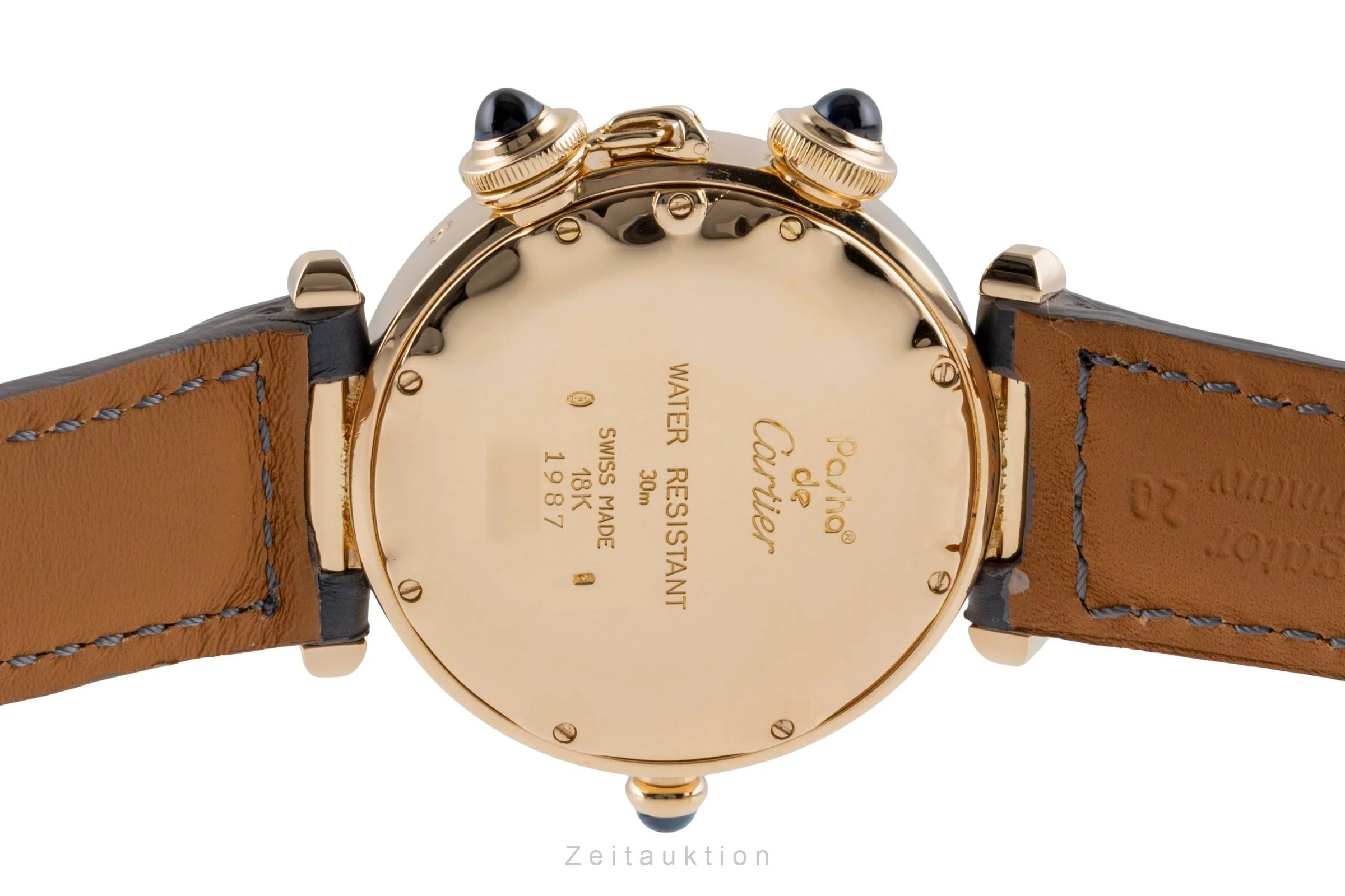 Cartier Pasha 18 ct gold quartz men's watch 30011  [2406581] - Image 11