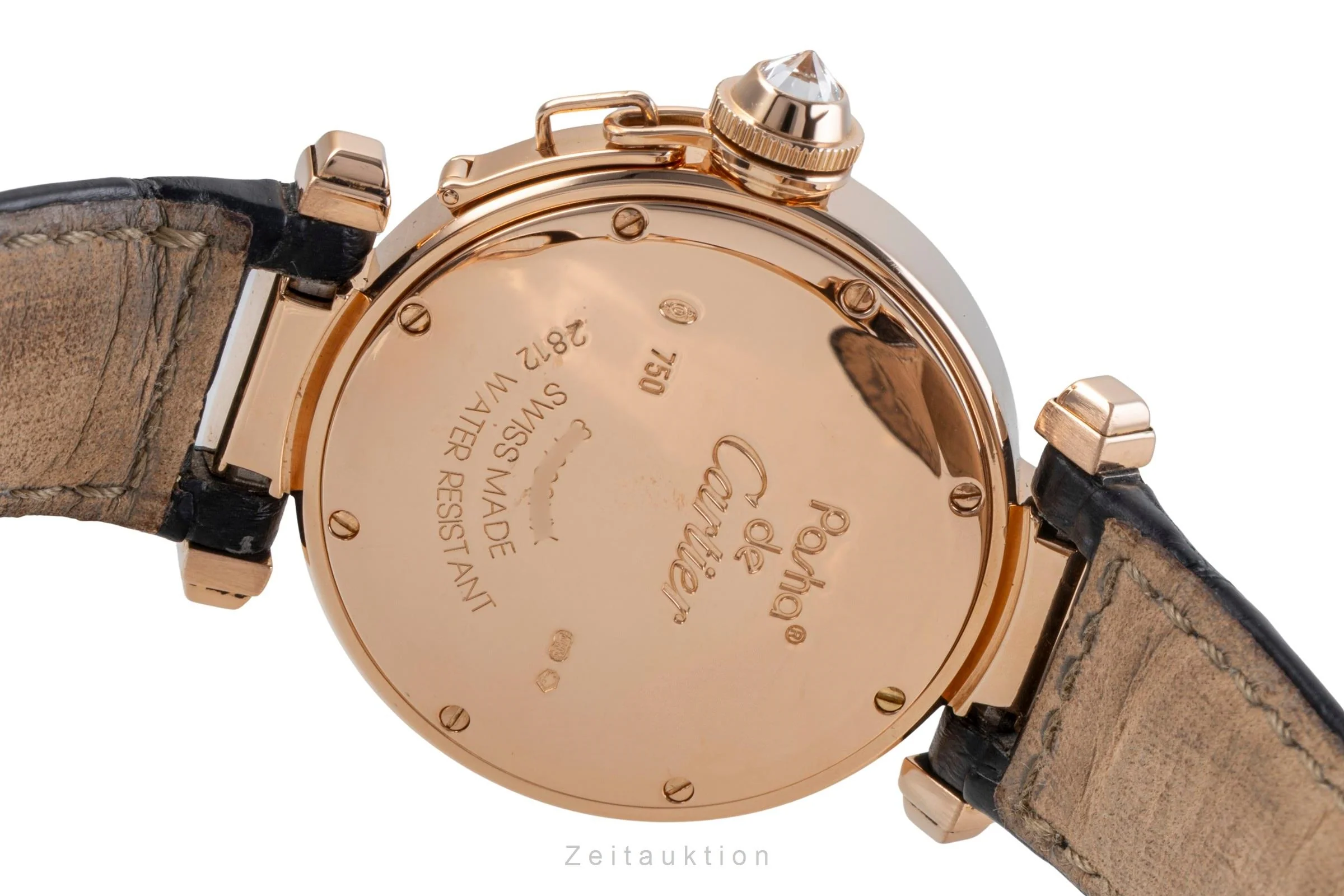 Cartier Pasha 18 ct red gold quartz women's watch WJ11913G  [2506107] - Image 11