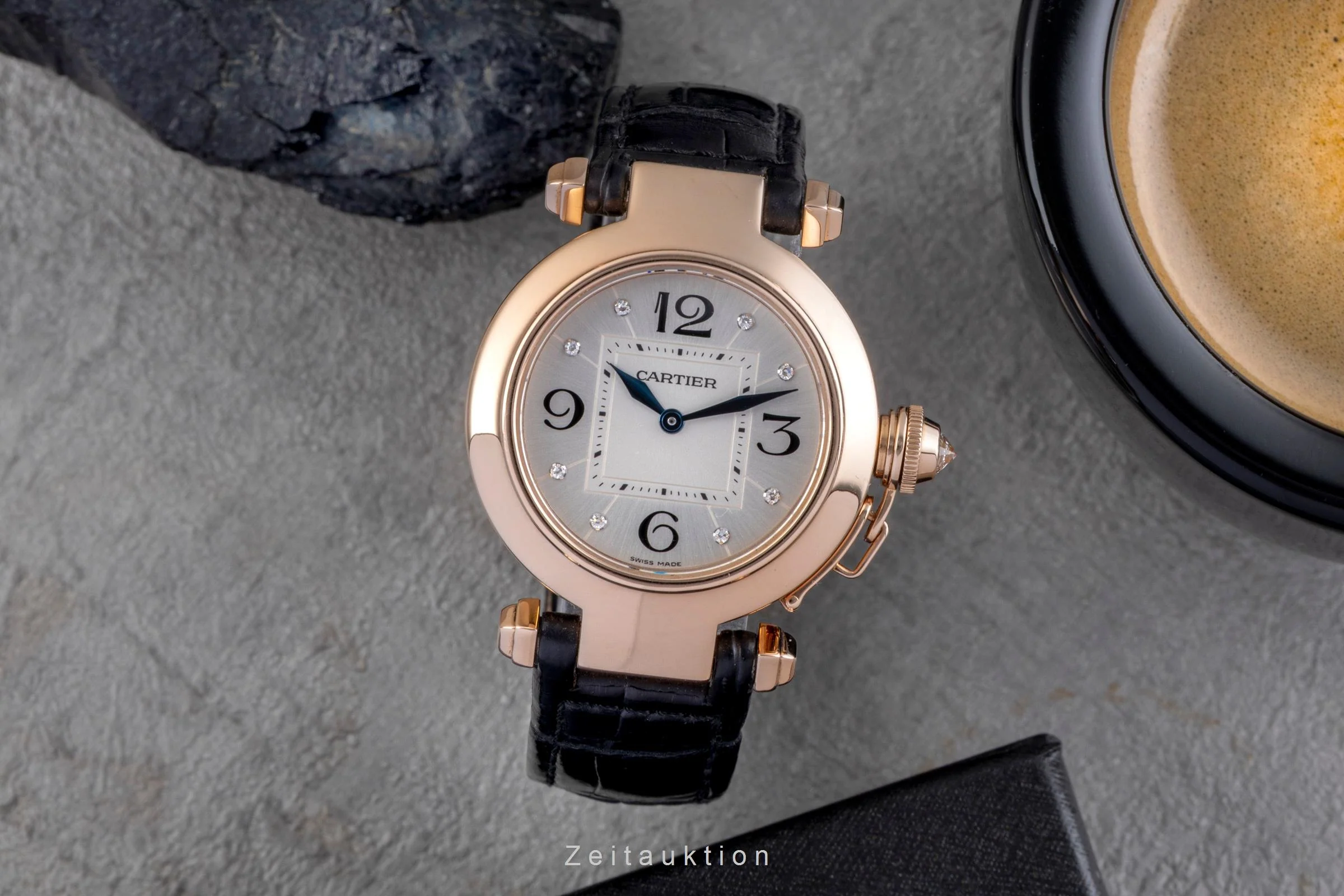 Cartier Pasha 18 ct red gold quartz women's watch WJ11913G  [2506107] - Image 4