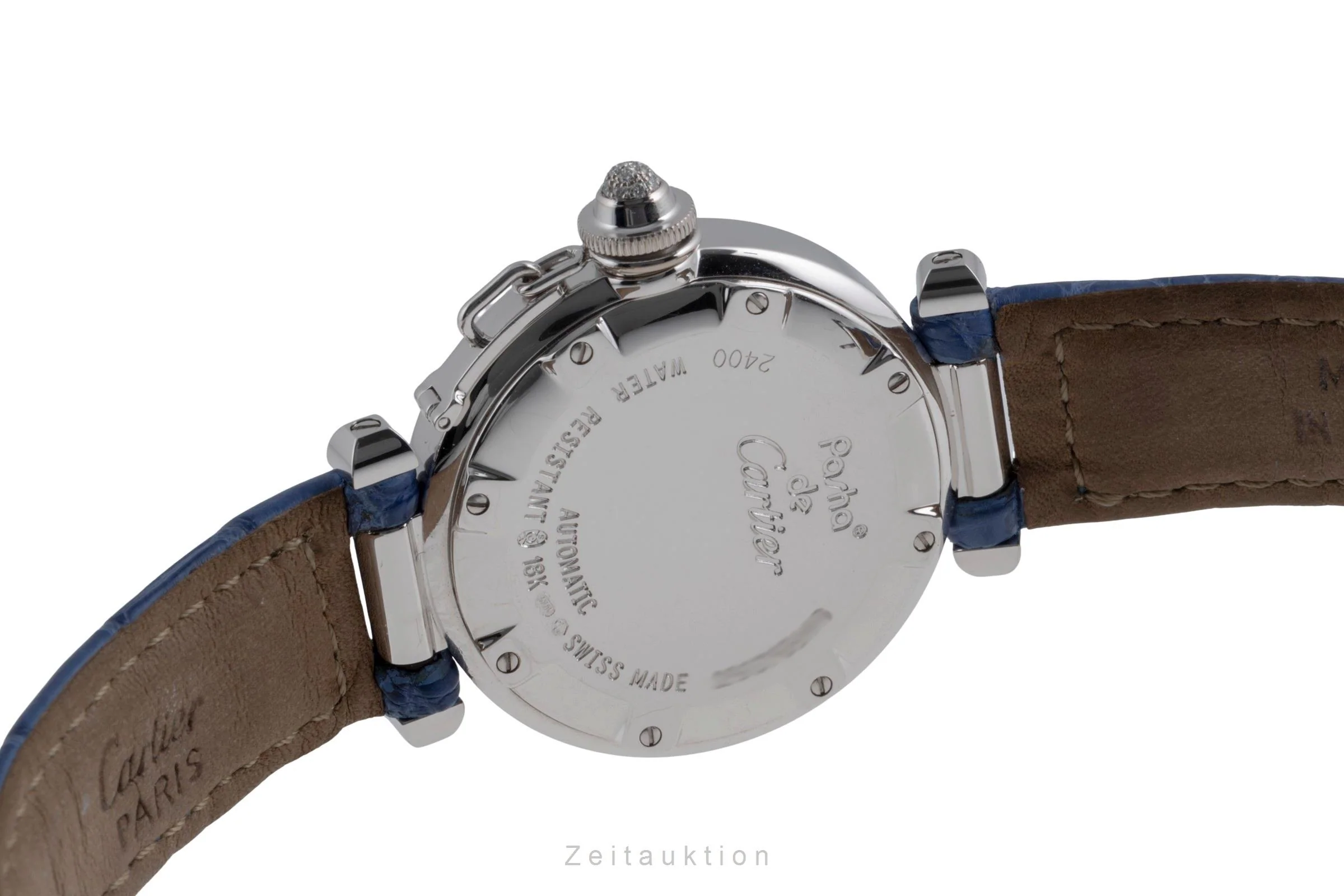 Cartier Pasha 18 ct white gold automatic women's watch WJ101456 LP: 35200EUR  [2503811] - Image 12