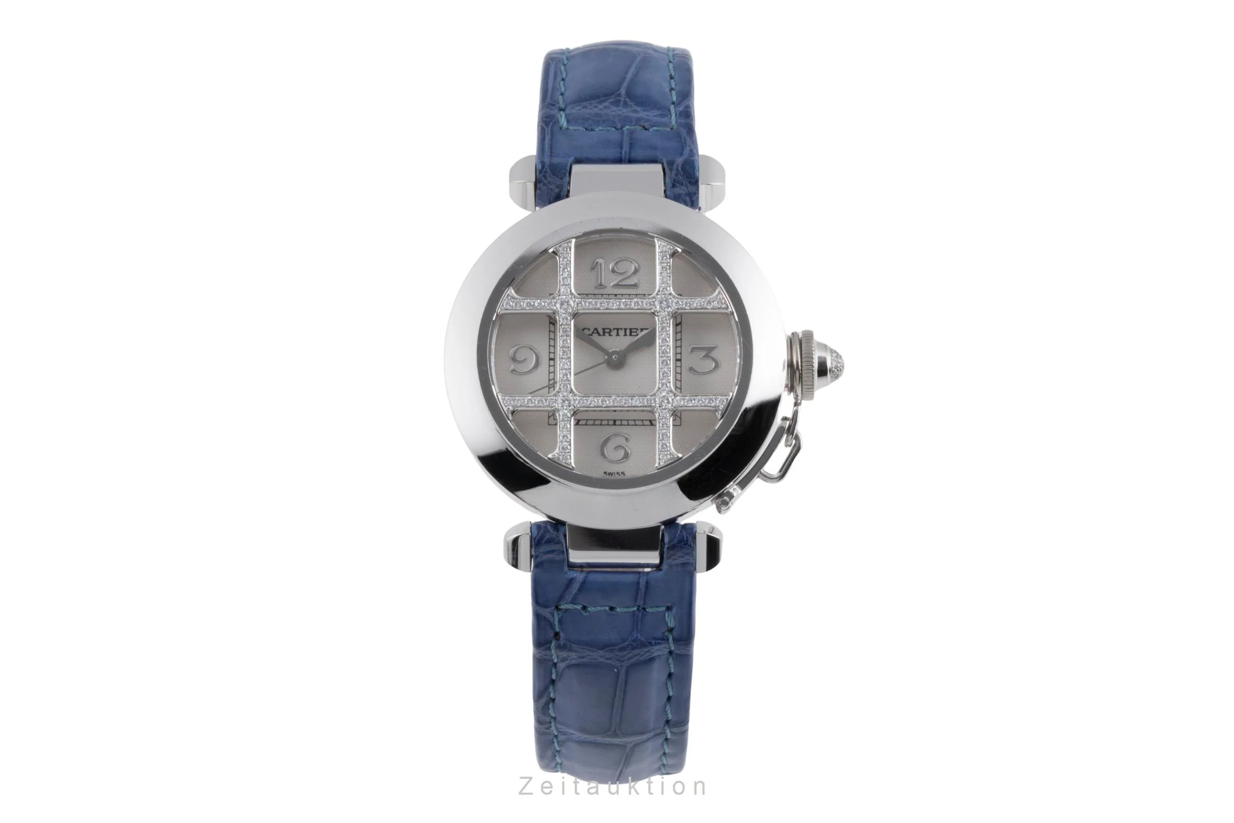 Cartier Pasha 18 ct white gold automatic women's watch WJ101456 LP: 35200EUR  [2503811] - Image 5