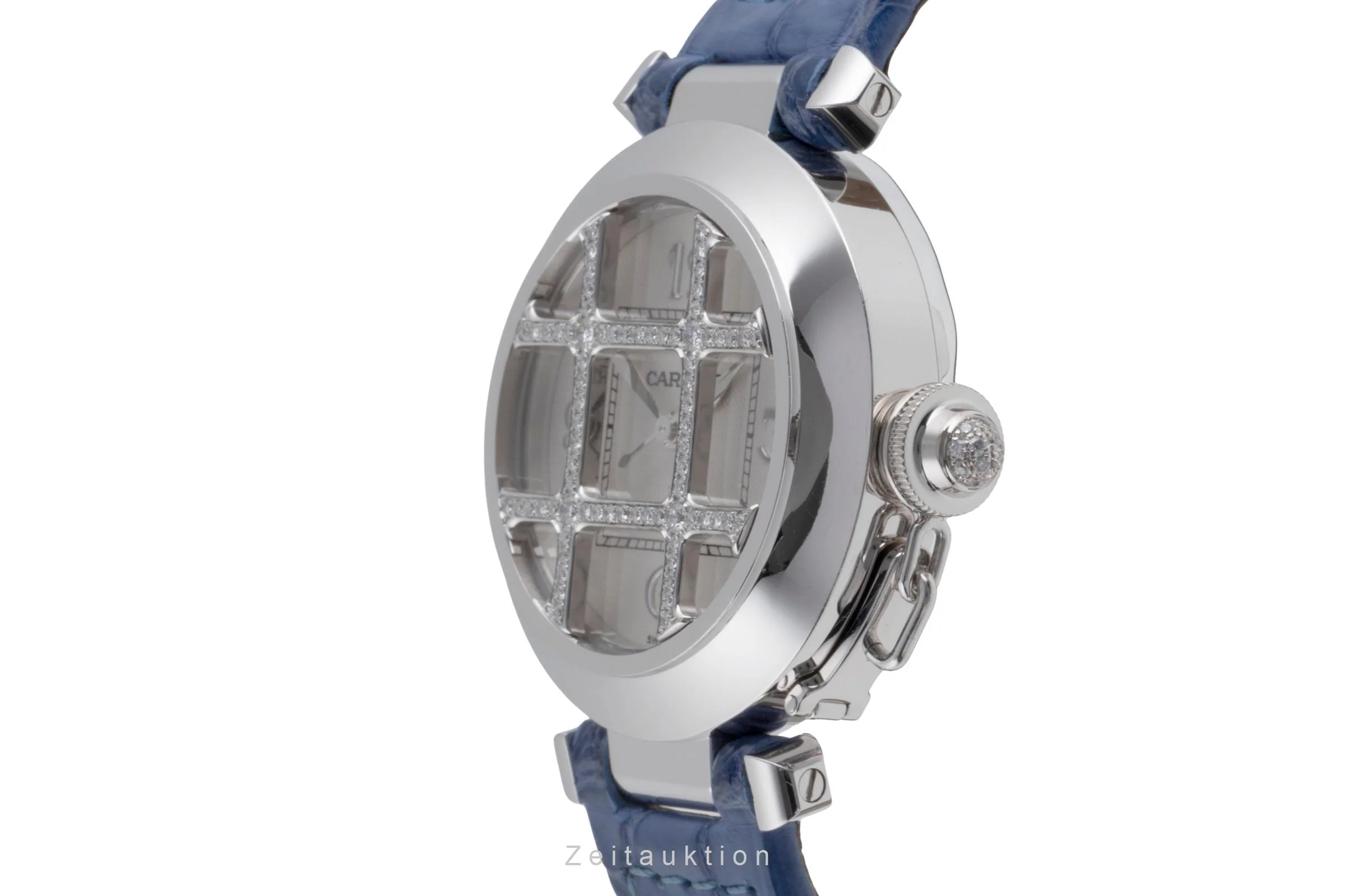 Cartier Pasha 18 ct white gold automatic women's watch WJ101456 LP: 35200EUR  [2503811] - Image 7