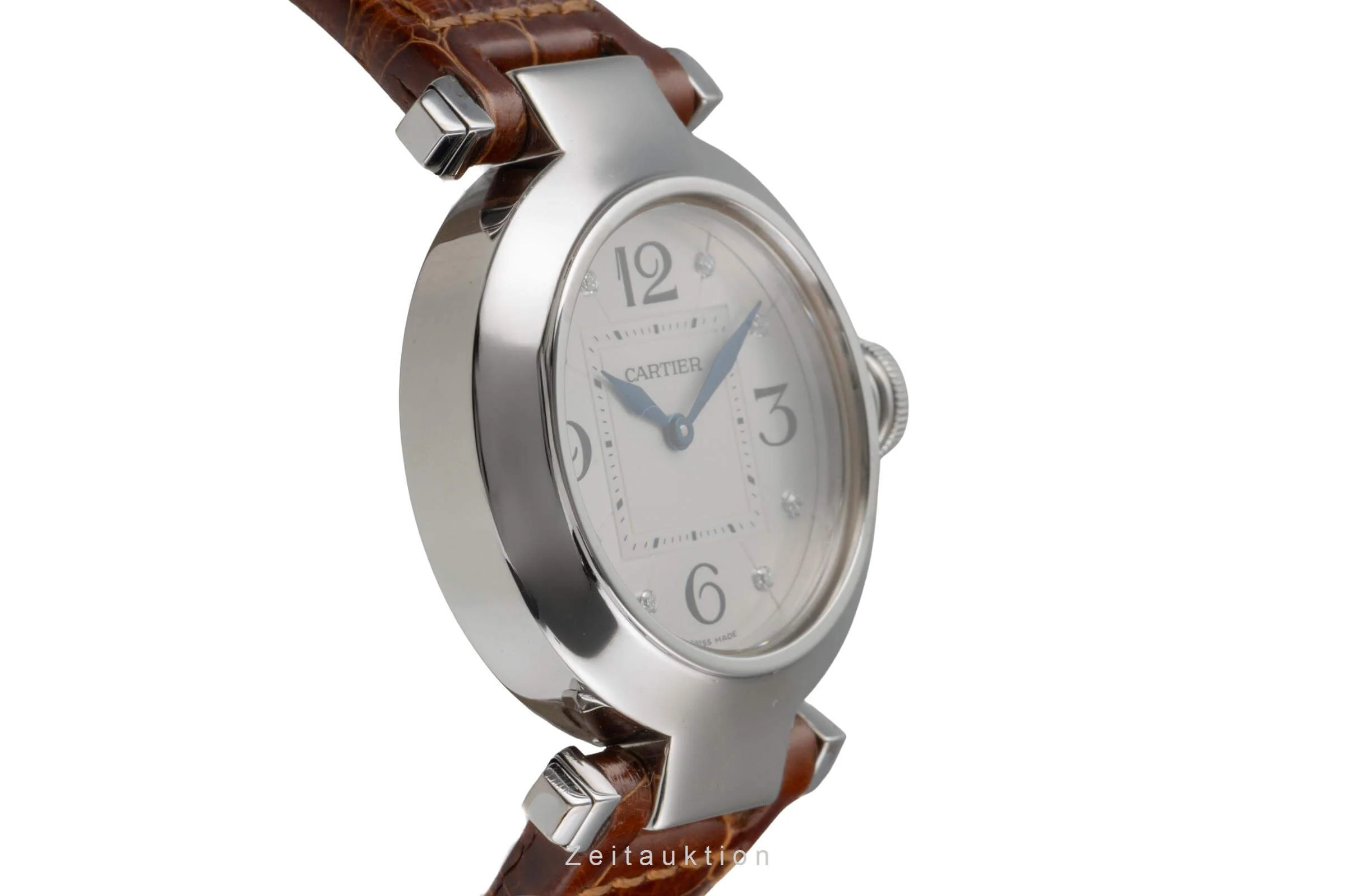 Cartier Pasha 18 ct white gold quartz women's watch WJ11902G  [2501347] - Image 8