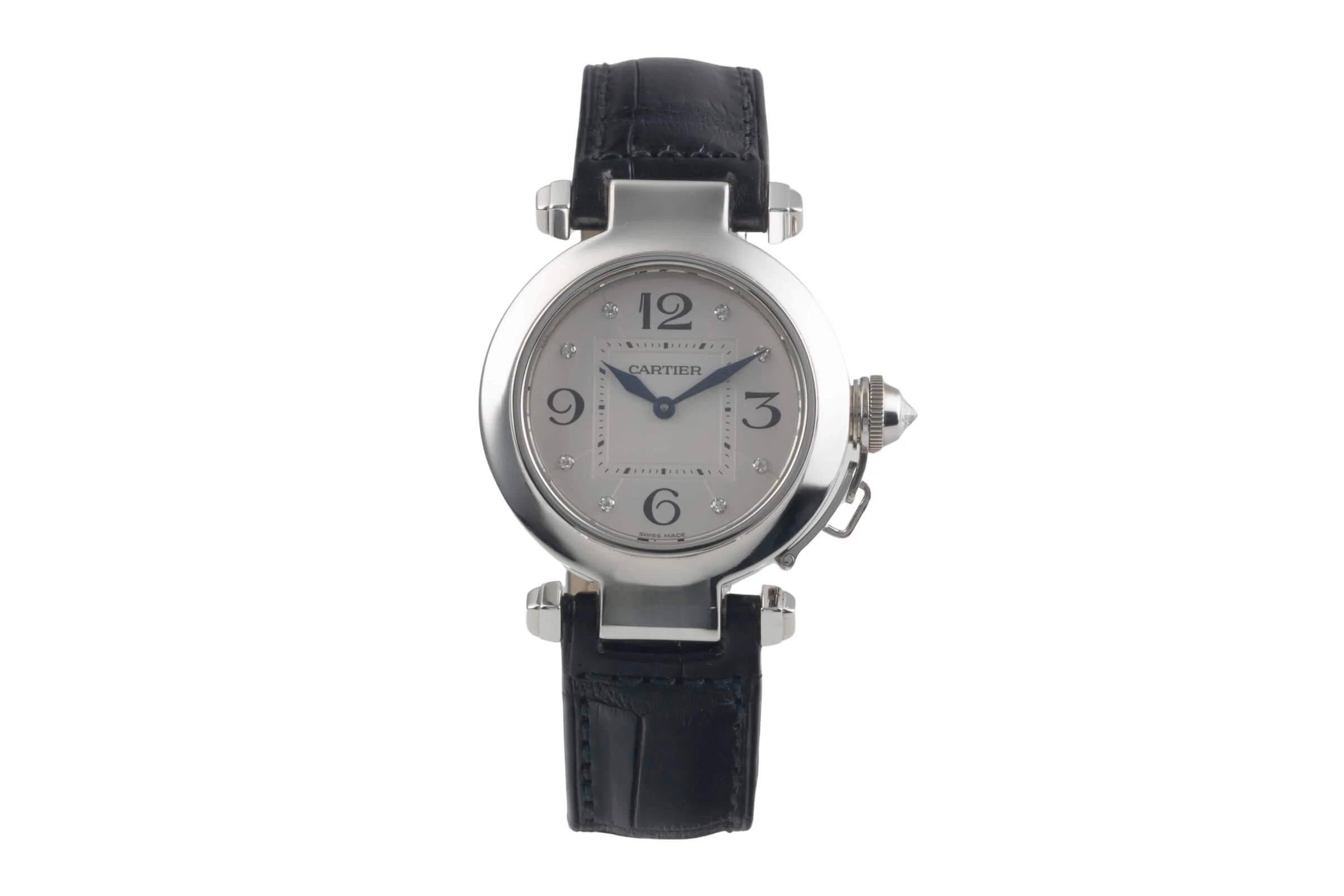 Cartier Pasha 18 ct white gold quartz women's watch WJ11902G  [2501425] - Image 5