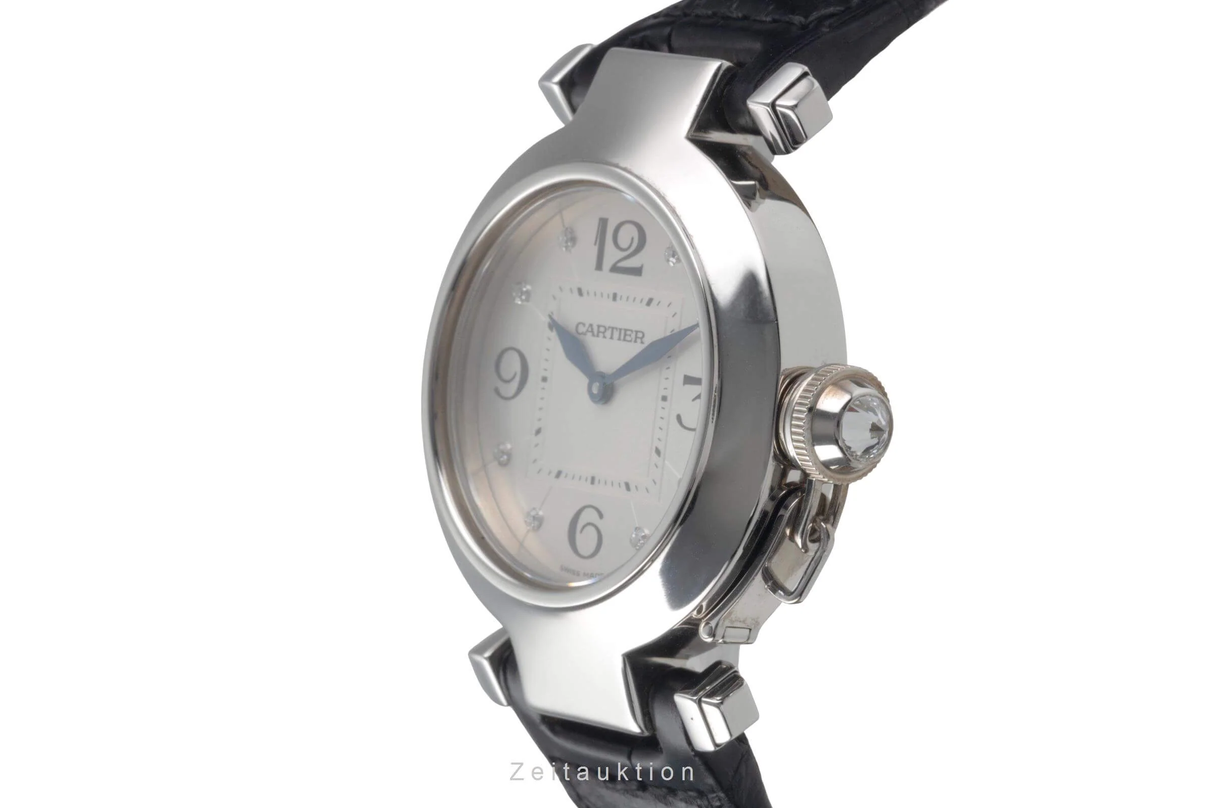 Cartier Pasha 18 ct white gold quartz women's watch WJ11902G  [2501425] - Image 7