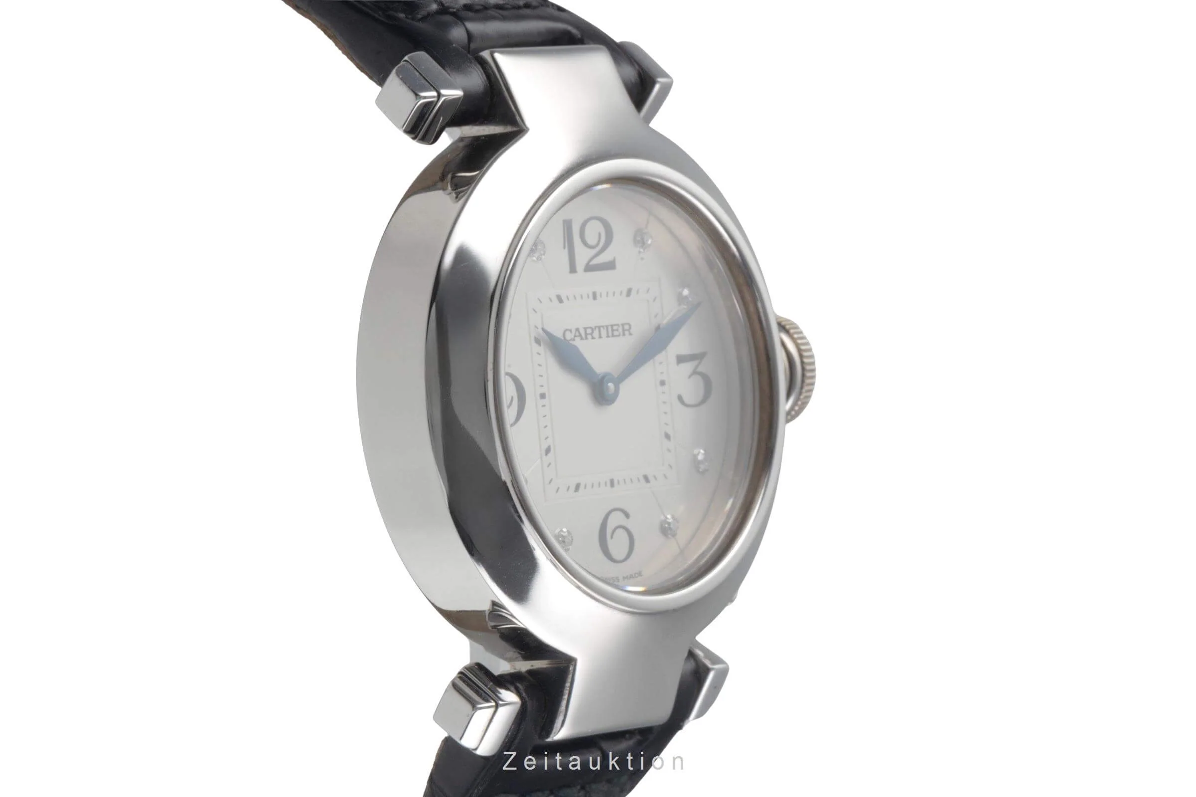 Cartier Pasha 18 ct white gold quartz women's watch WJ11902G  [2501425] - Image 8
