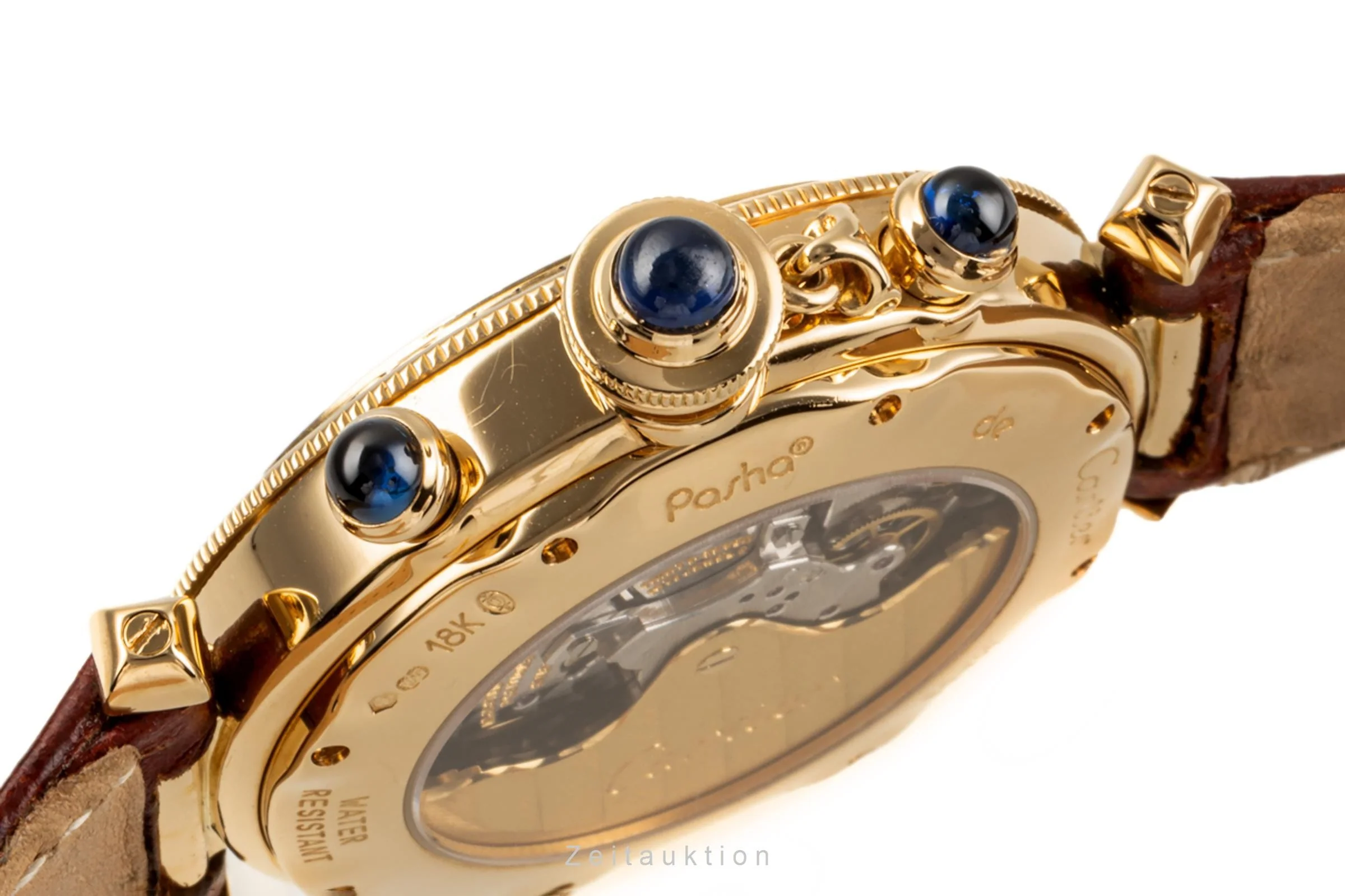 Cartier Pasha chronograph 18 ct gold automatic men's watch 2111, W3007751 LP: 27900EUR  [2304268] - Image 11