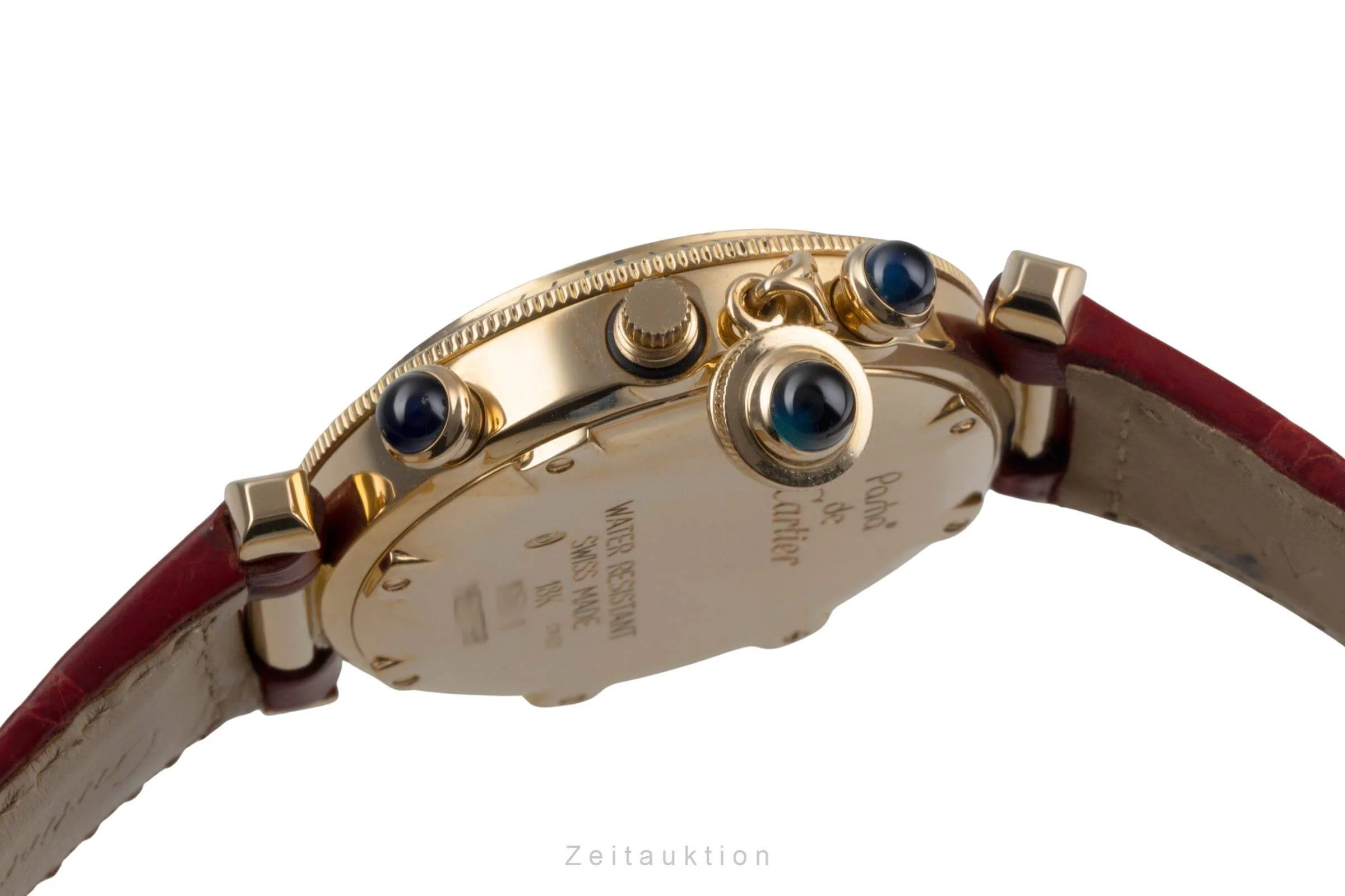 Cartier Pasha chronograph 18 ct gold quartz women's watch W3012051  [2501045] - Image 11