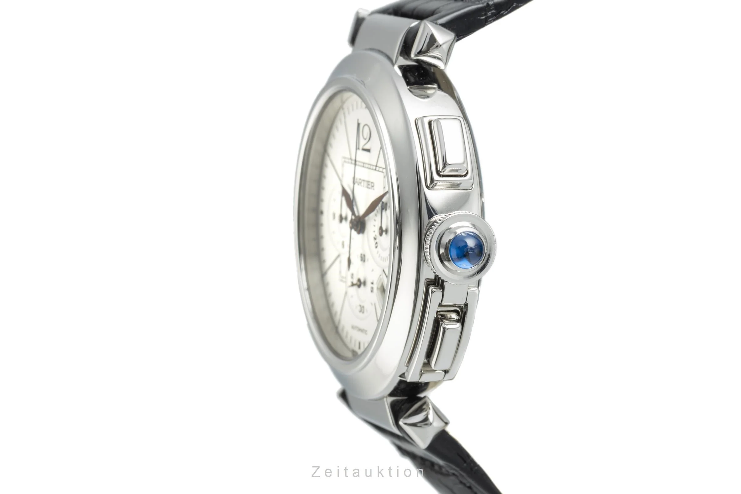Cartier Pasha chronograph steel automatic men's watch 2860 LP: 9600EUR  [2102856] - Image 6