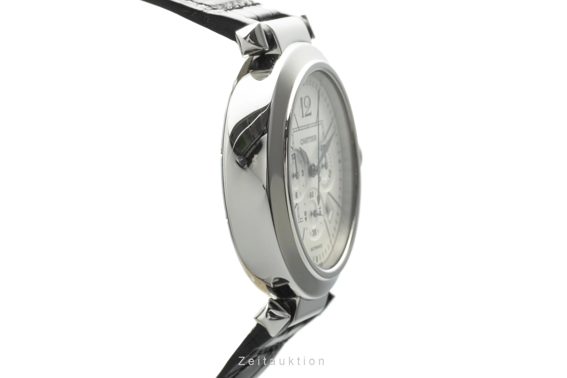Cartier Pasha chronograph steel automatic men's watch 2860 LP: 9600EUR  [2102856] - Image 7