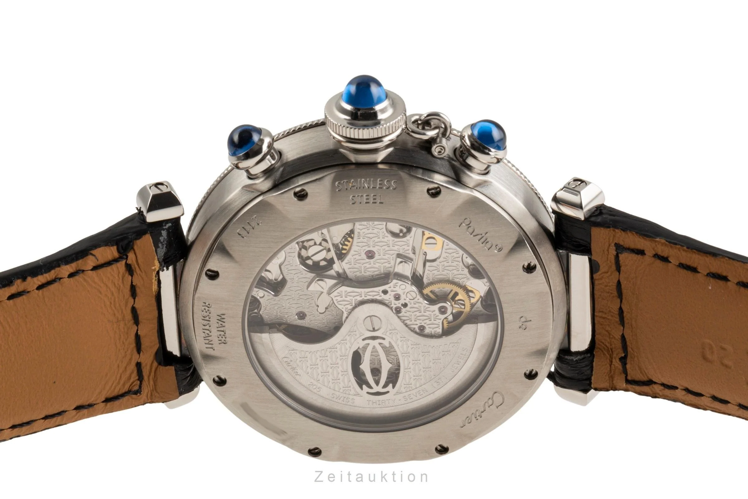 Cartier Pasha chronograph steel automatic men's watch W3103055, 2113  [2305650] - Image 10