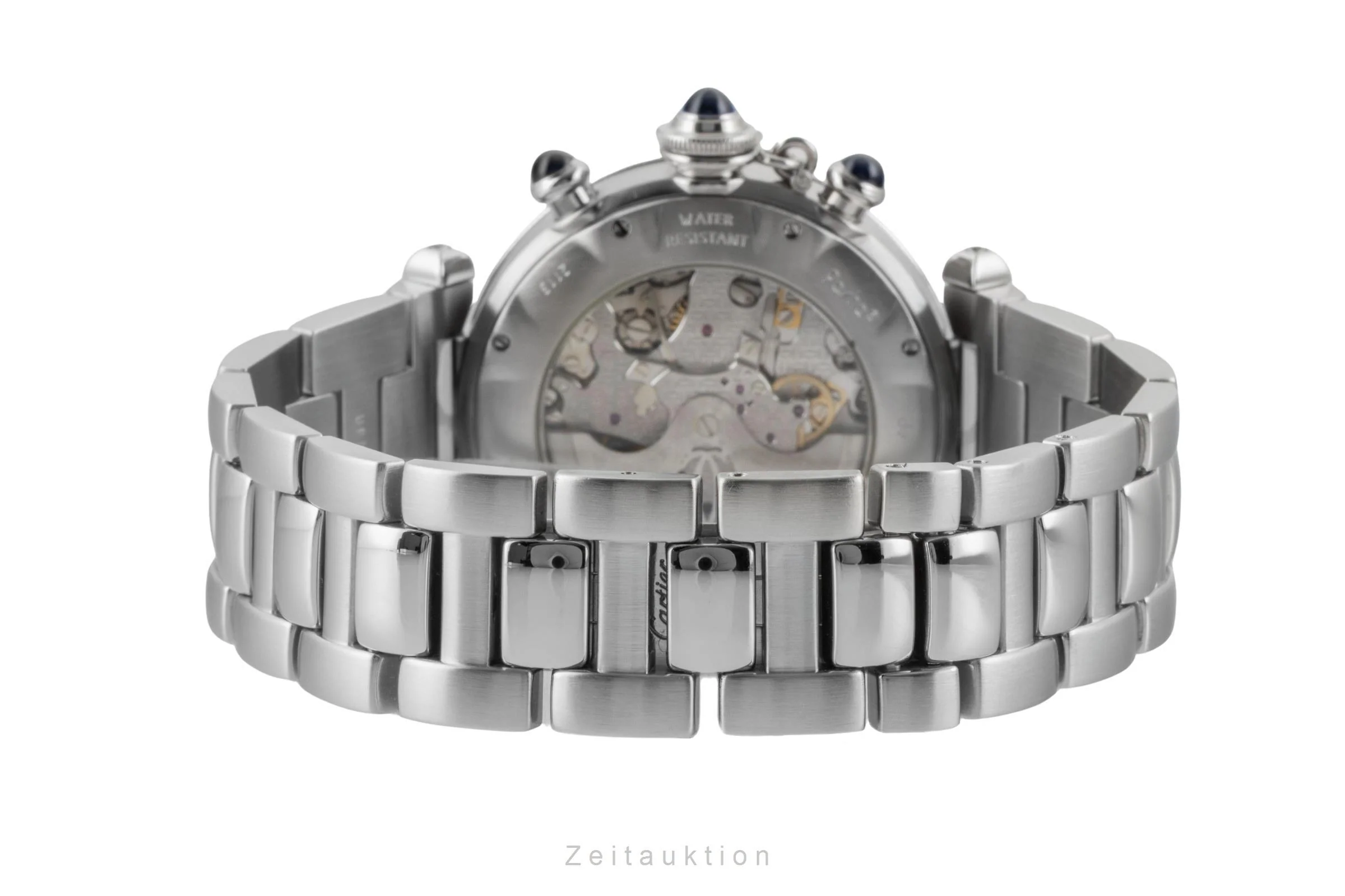 Cartier Pasha chronograph steel automatic men's watch W31030H3  [2600001] - Image 14