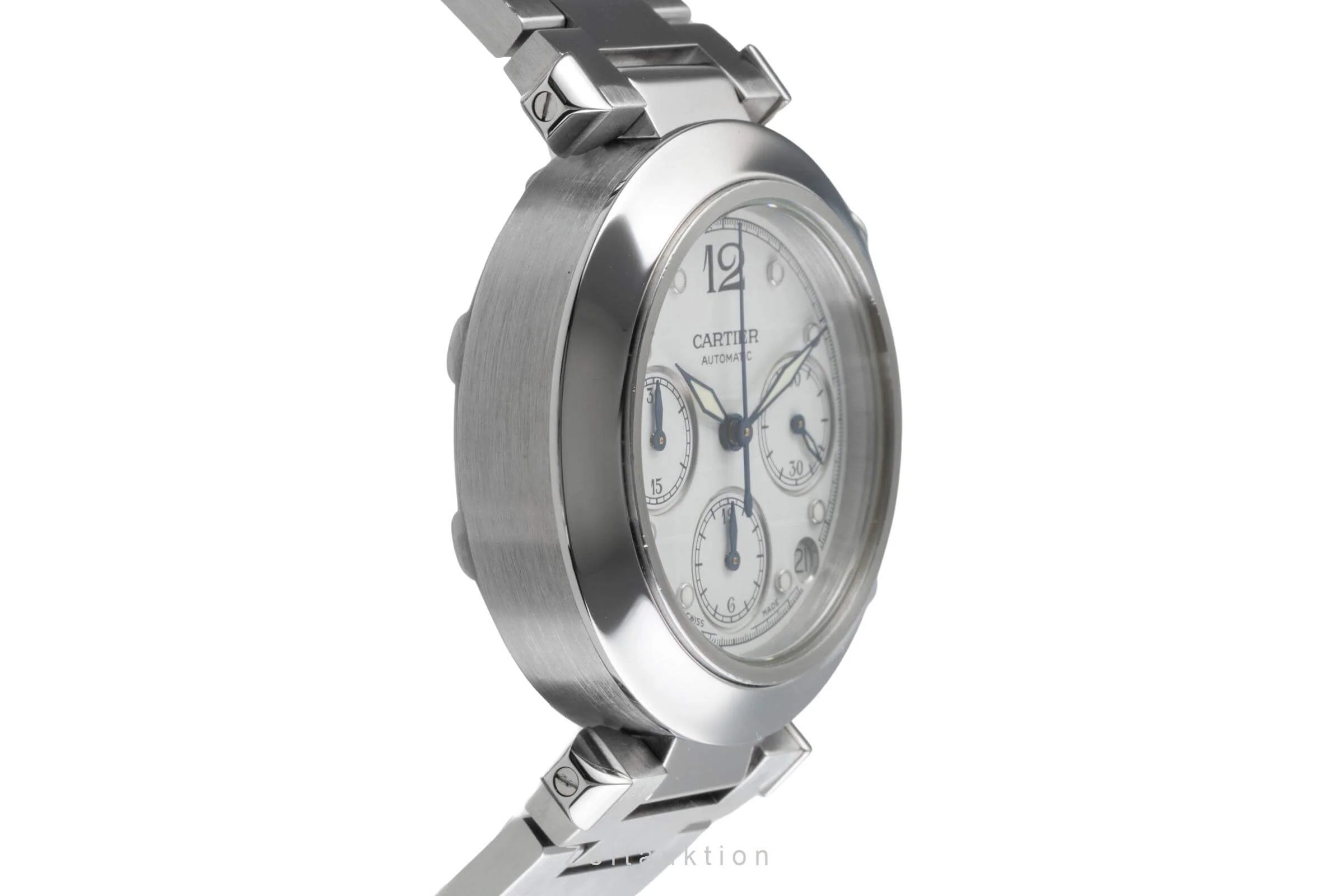 Cartier Pasha chronograph steel automatic men's watch W31039M7 2412 LP: 7200EUR  [2500177] - Image 8