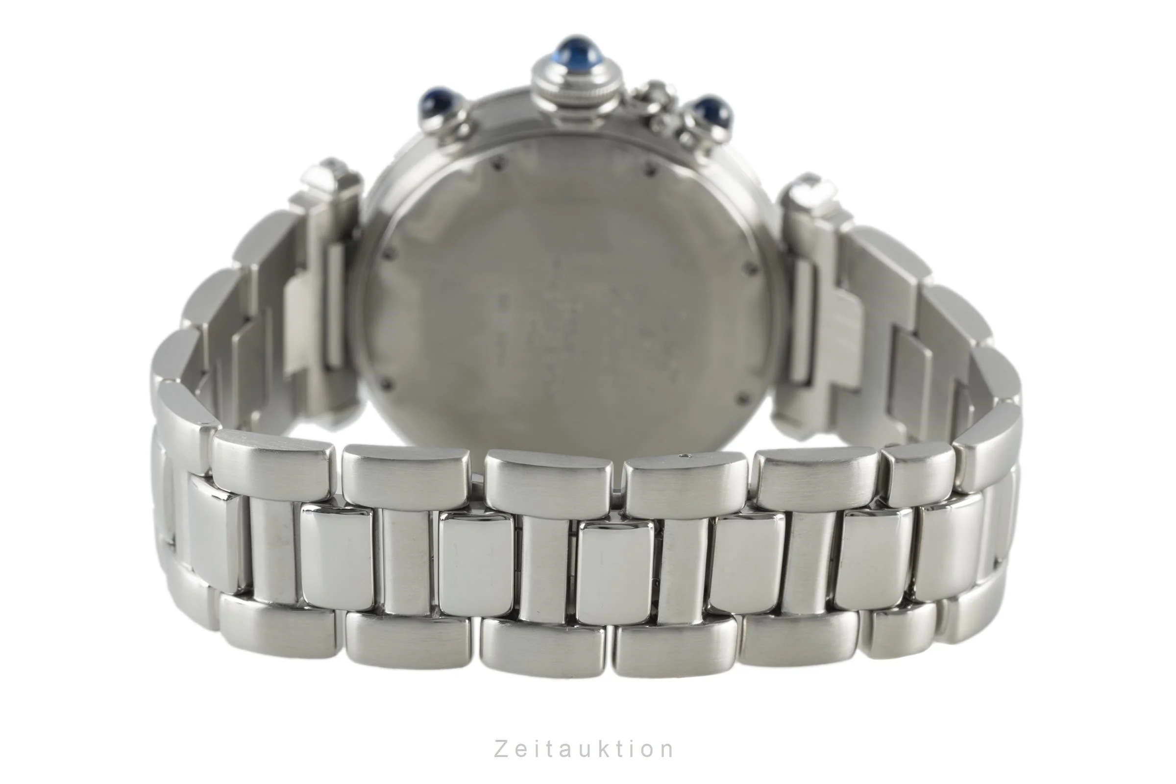 Cartier Pasha chronograph steel quartz men's watch 4030 LP: 9600EUR  [2108900] - Image 11