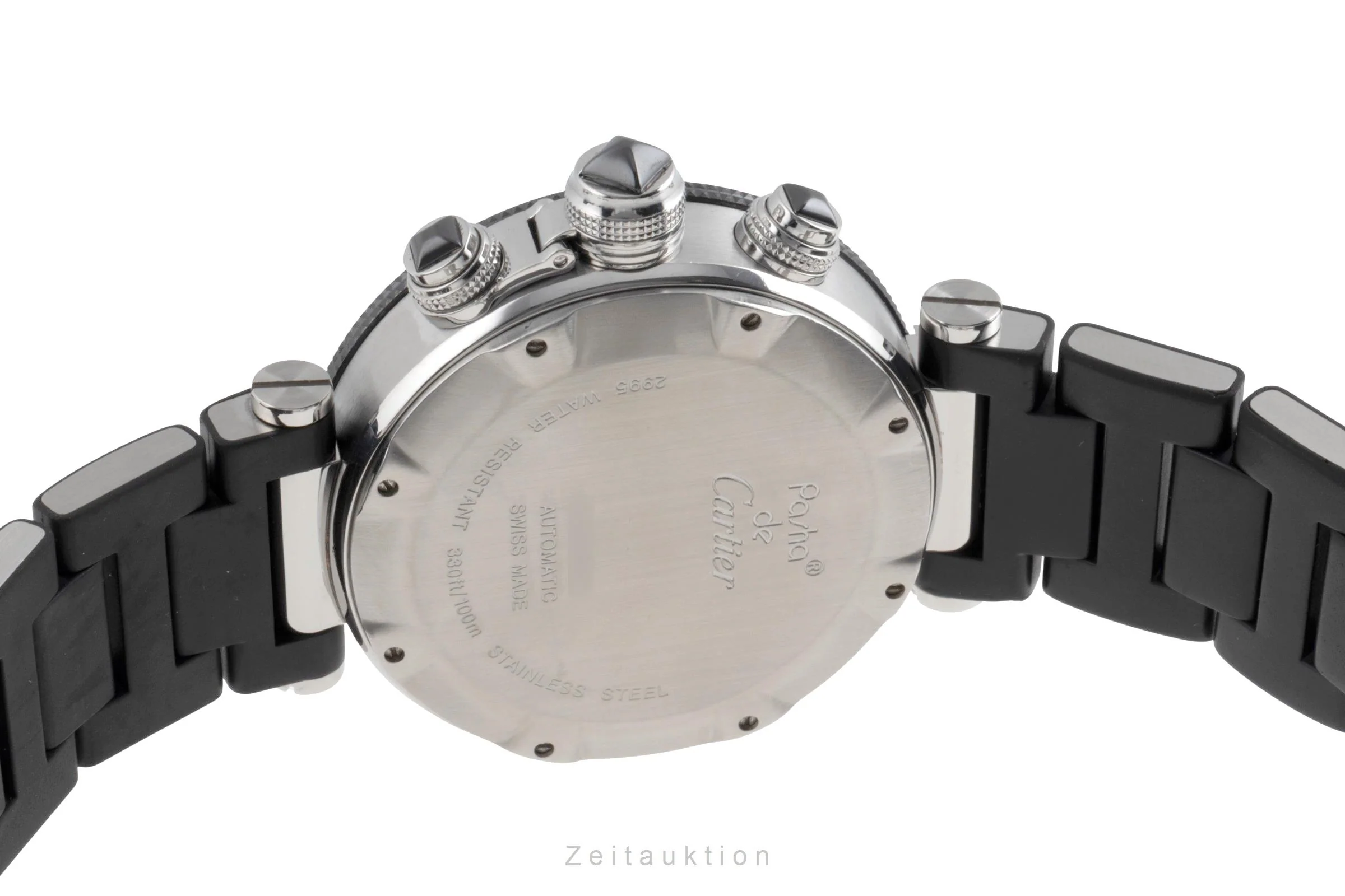 Cartier Pasha Seatimer chronograph steel automatic men's watch W31088U2, 2995  [2505017] - Image 12