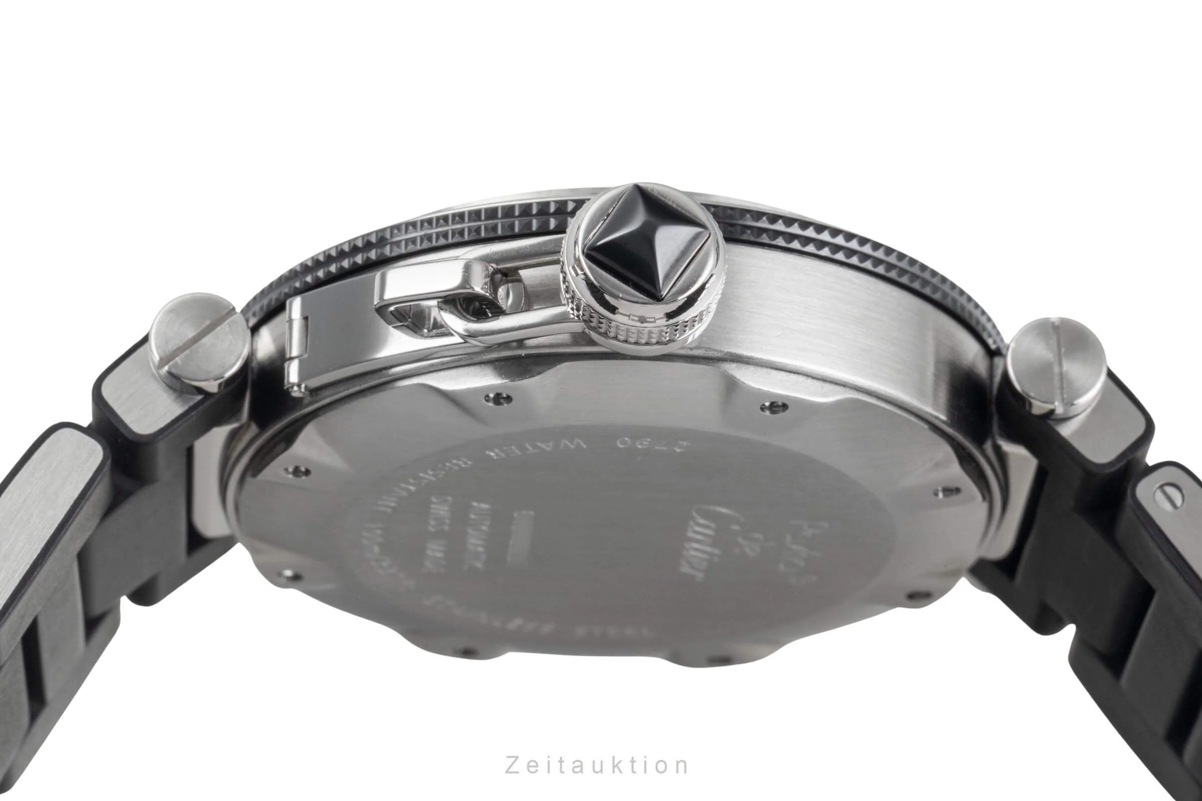 Cartier Pasha Seatimer steel automatic men's watch W31077U2  [2500410] - Image 11