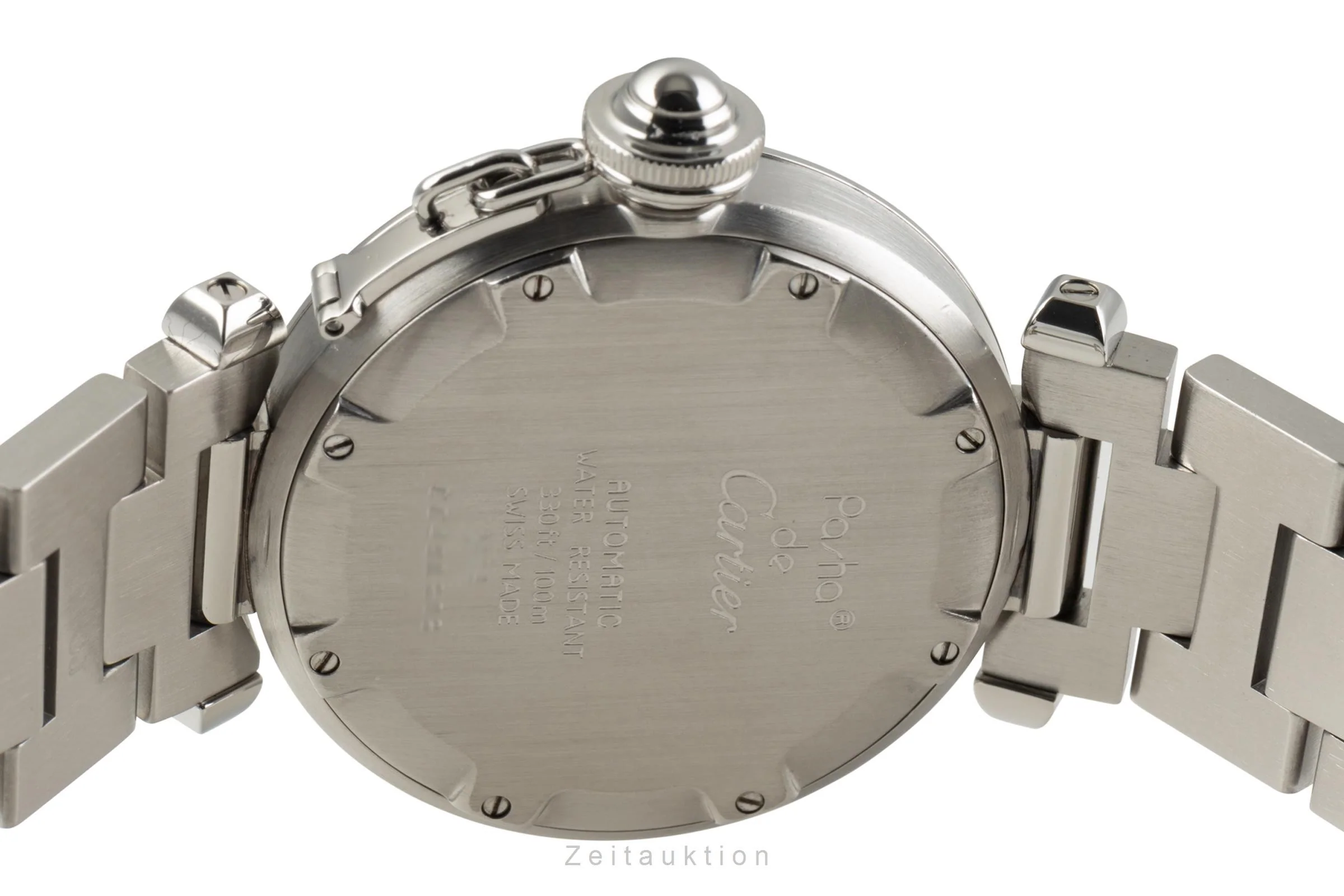 Cartier Pasha steel automatic men's watch 2324 LP: 6800EUR  [2302037] - Image 10