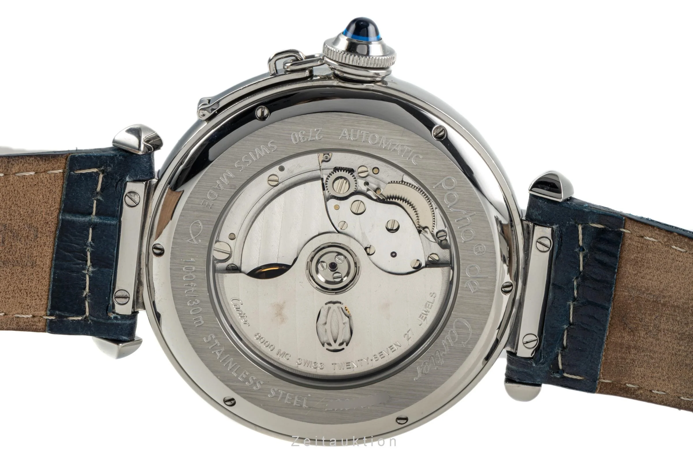 Cartier Pasha steel automatic men's watch 2730, W3107255 LP: 7350EUR  [2303450] - Image 10