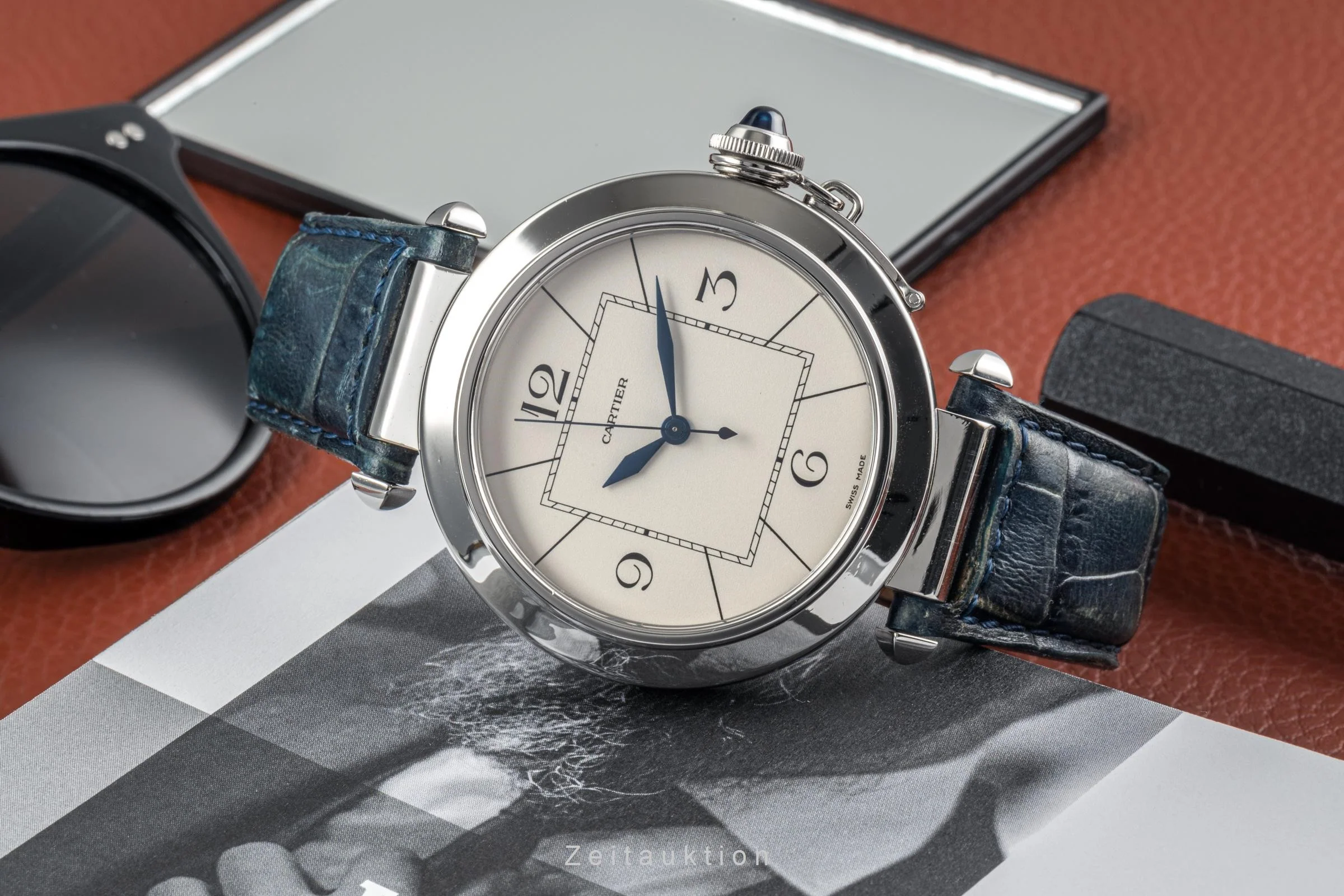 Cartier Pasha steel automatic men's watch 2730, W3107255 LP: 7350EUR  [2303450] - Image 2