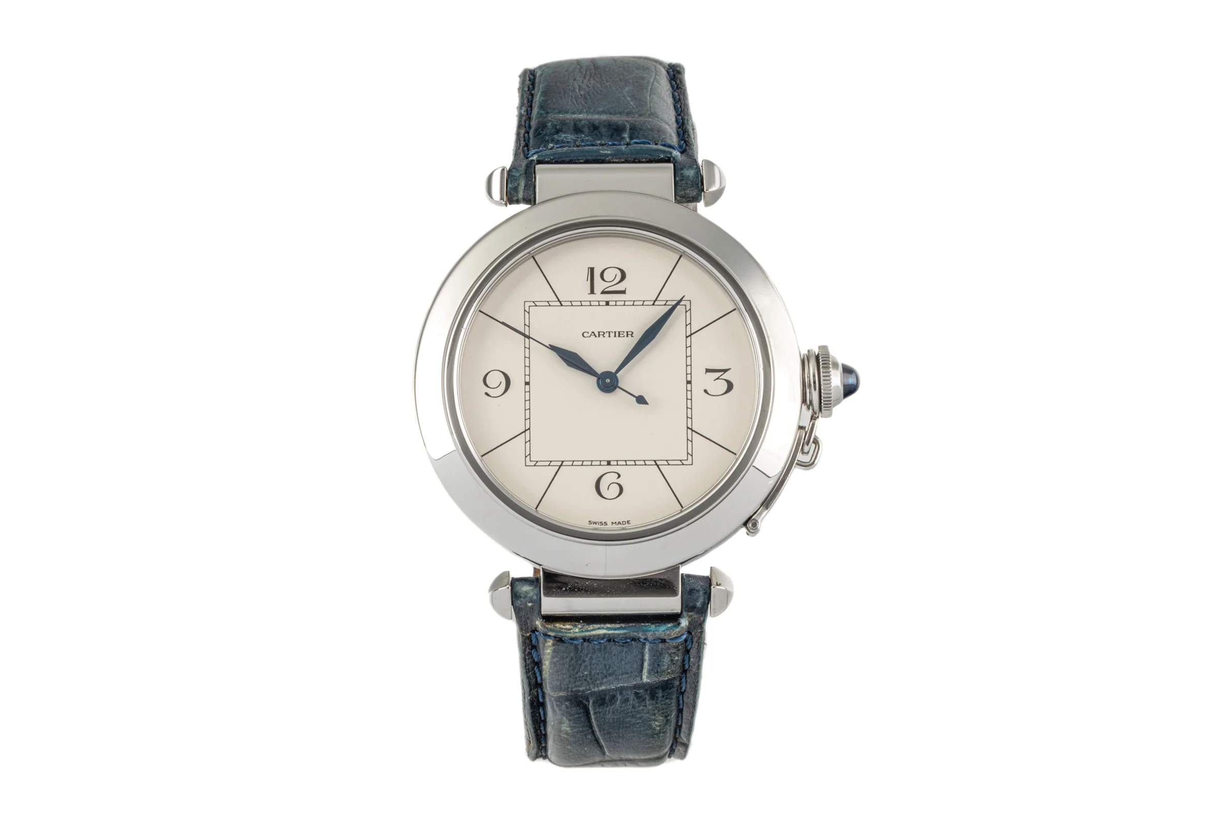 Cartier Pasha steel automatic men's watch 2730, W3107255 LP: 7350EUR  [2303450] - Image 4