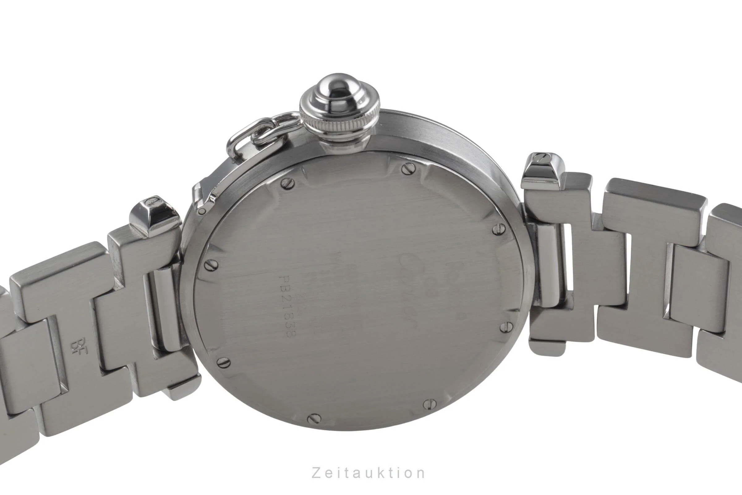 Cartier Pasha steel automatic men's watch W31015M7, 2324 LP: 7200EUR  [2500686] - Image 11