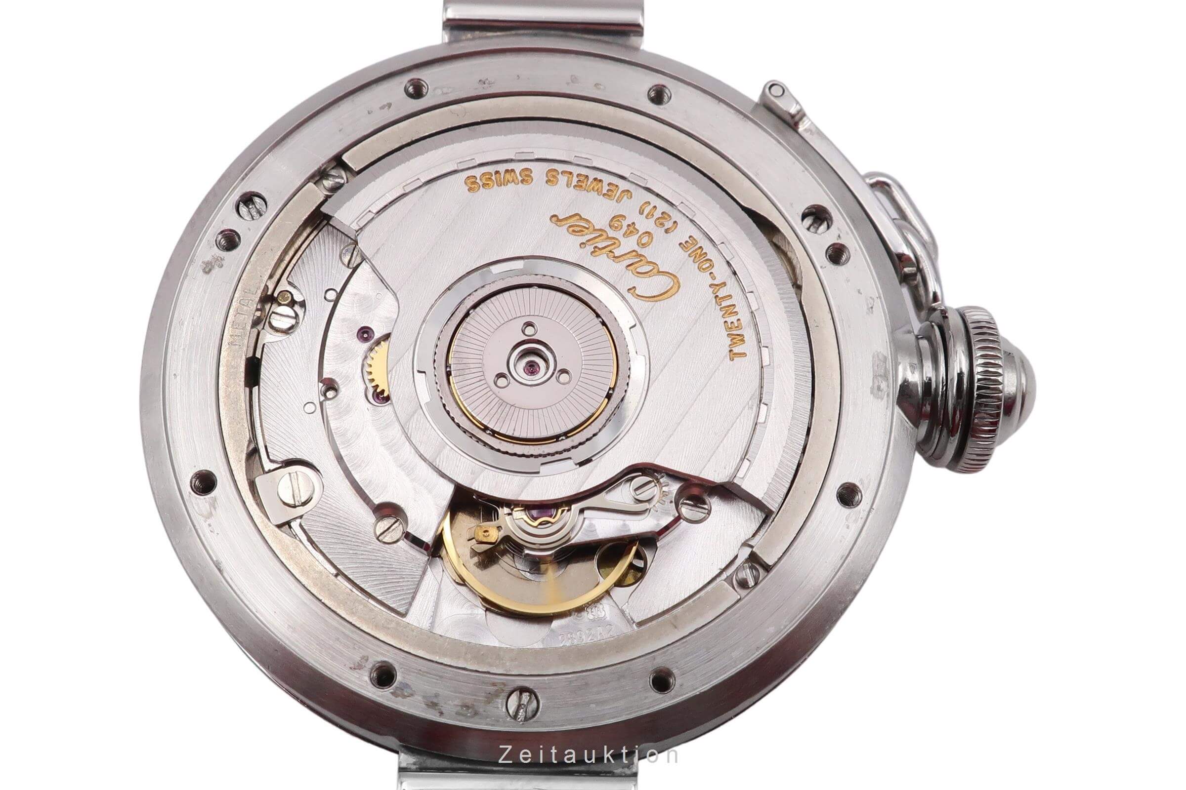 Cartier Pasha steel automatic men's watch W31015M7, 2324 LP: 7200EUR  [2500686] - Image 15