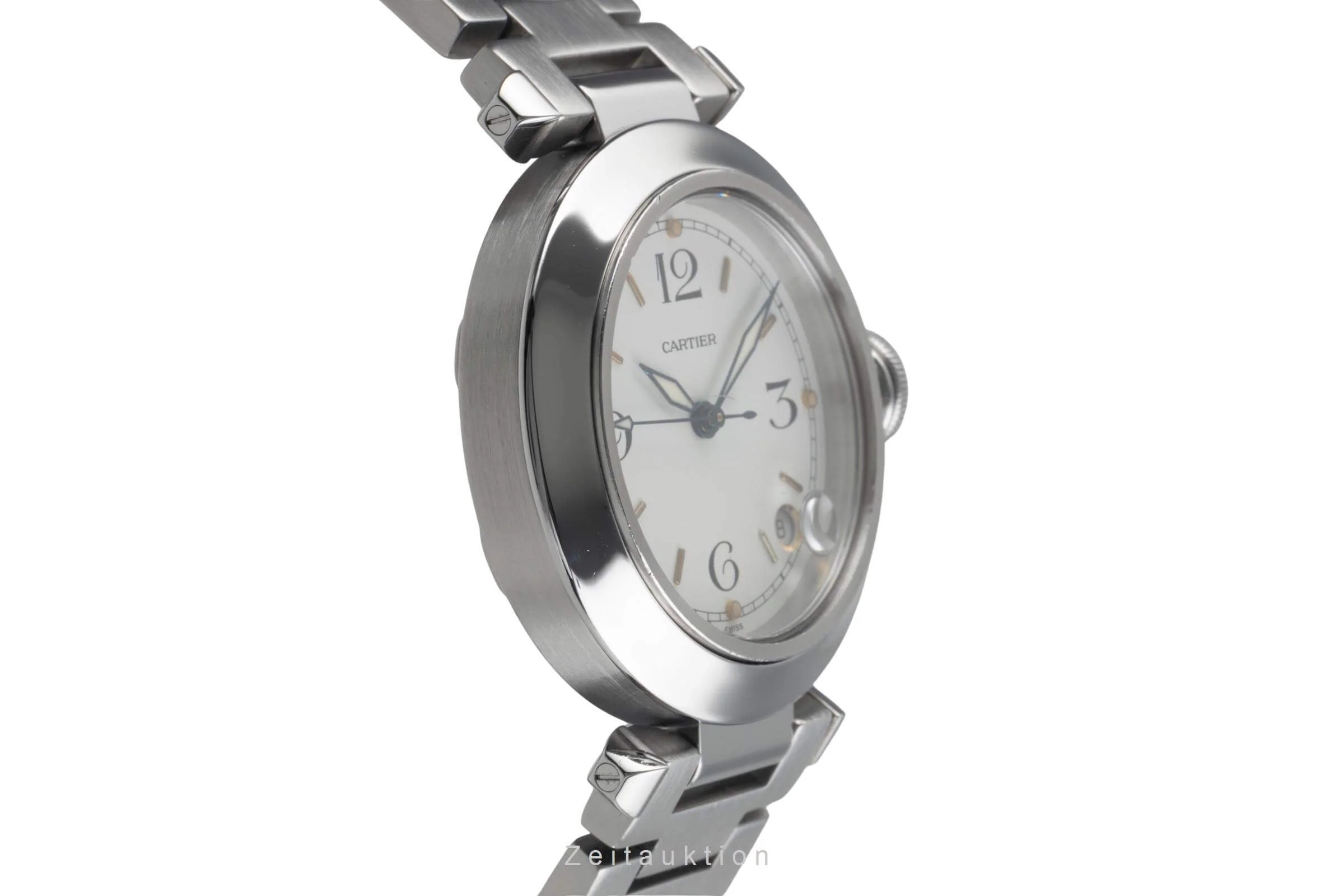Cartier Pasha steel automatic men's watch W31015M7, 2324 LP: 7200EUR  [2500686] - Image 8