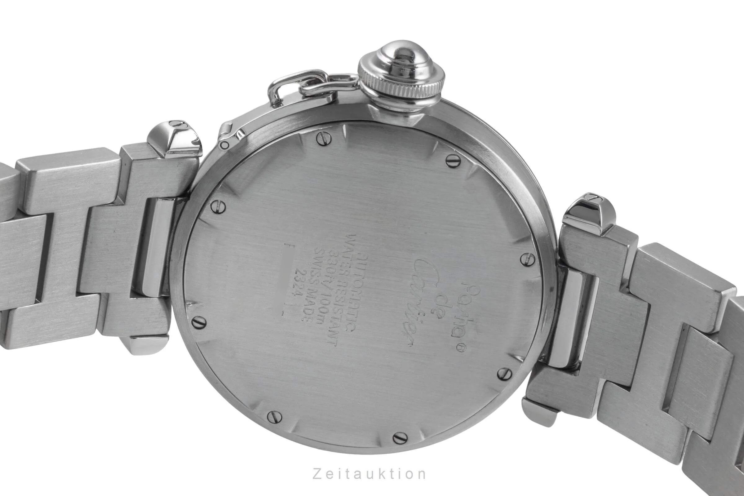 Cartier Pasha steel automatic men's watch W31015M7 LP: 7200EUR  [2501419] - Image 10