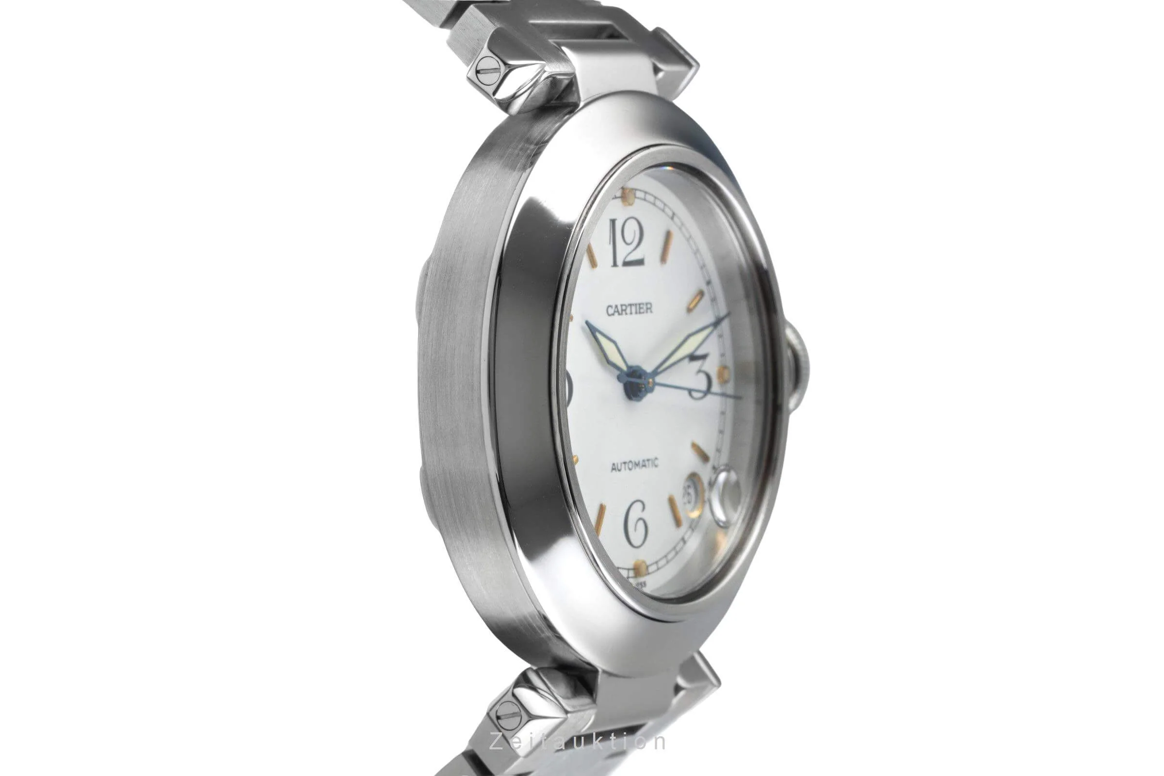 Cartier Pasha steel automatic men's watch W31015M7 LP: 7200EUR  [2501419] - Image 8