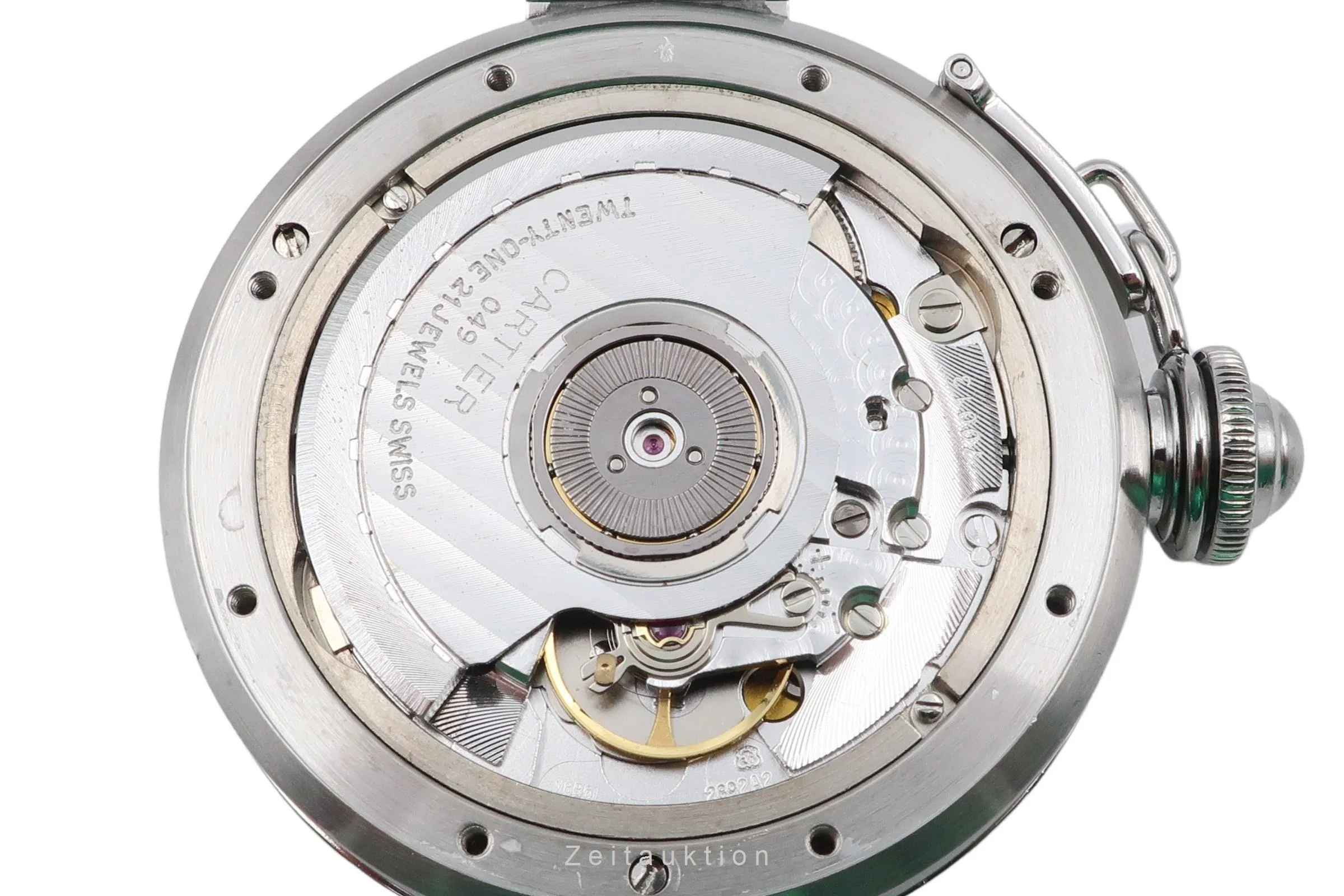 Cartier Pasha steel automatic men's watch W31023M7  [2505862] - Image 14