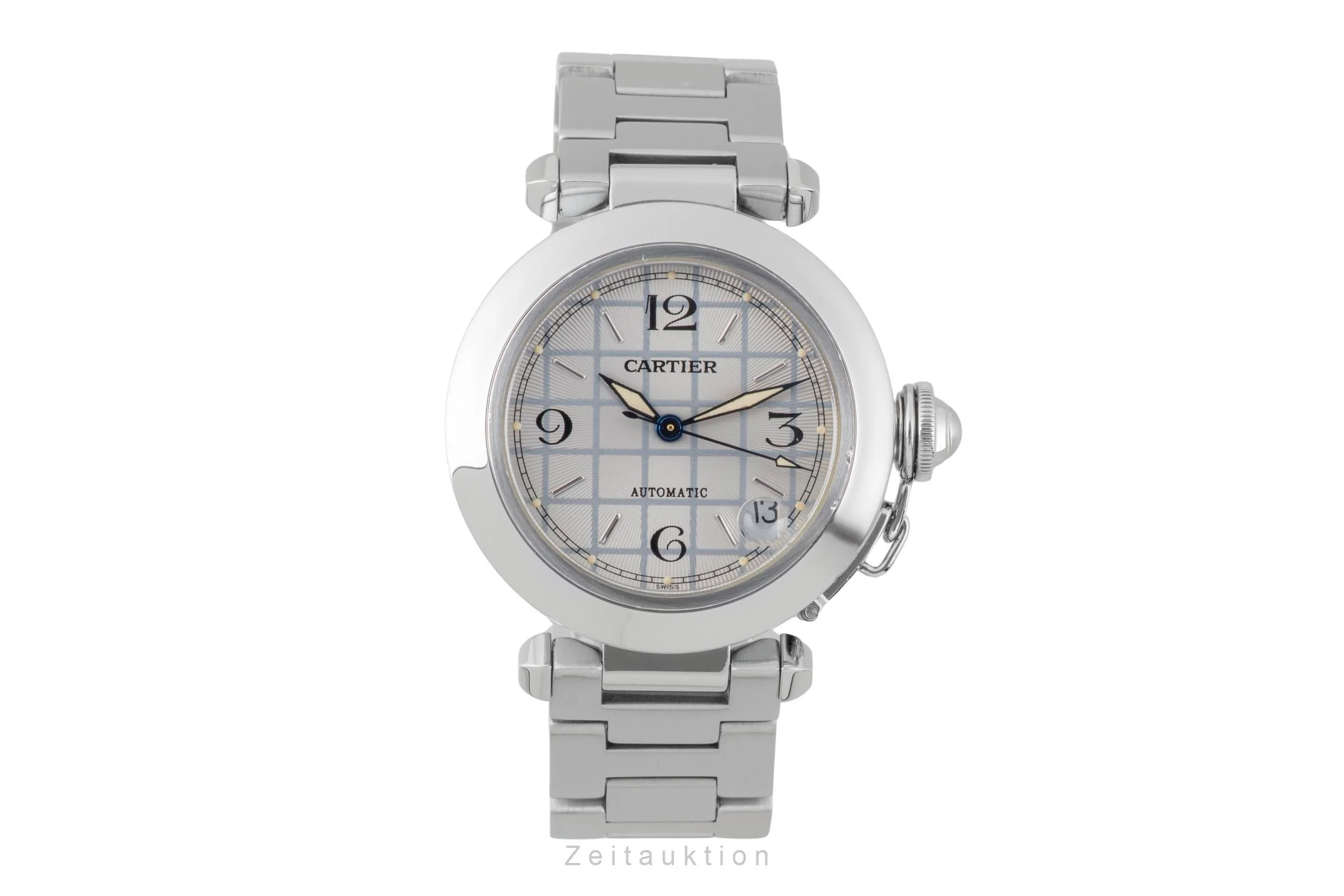 Cartier Pasha steel automatic men's watch W31023M7  [2505862] - Image 5