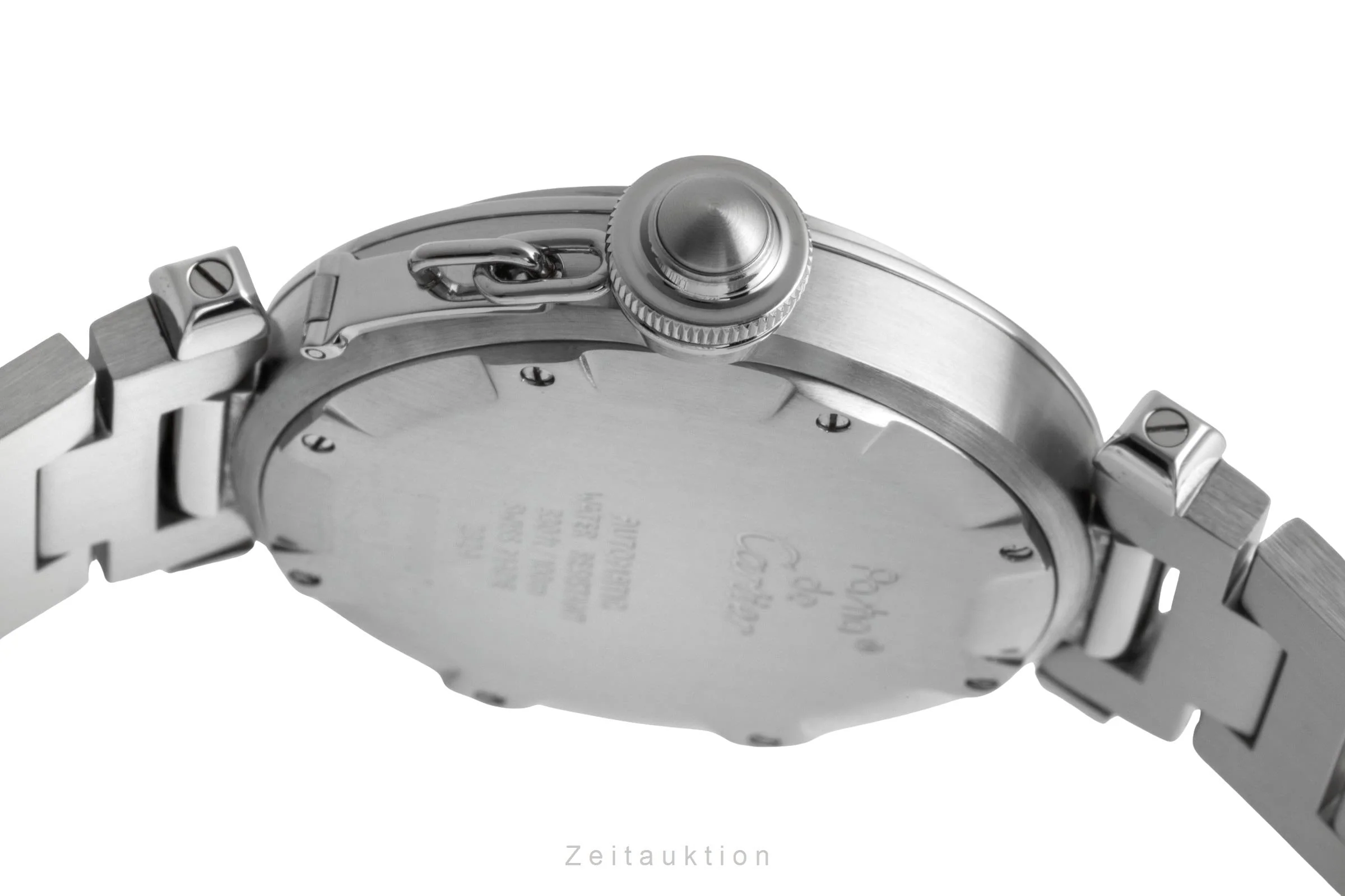 Cartier Pasha steel automatic men's watch W31023M7  [2505946] - Image 12