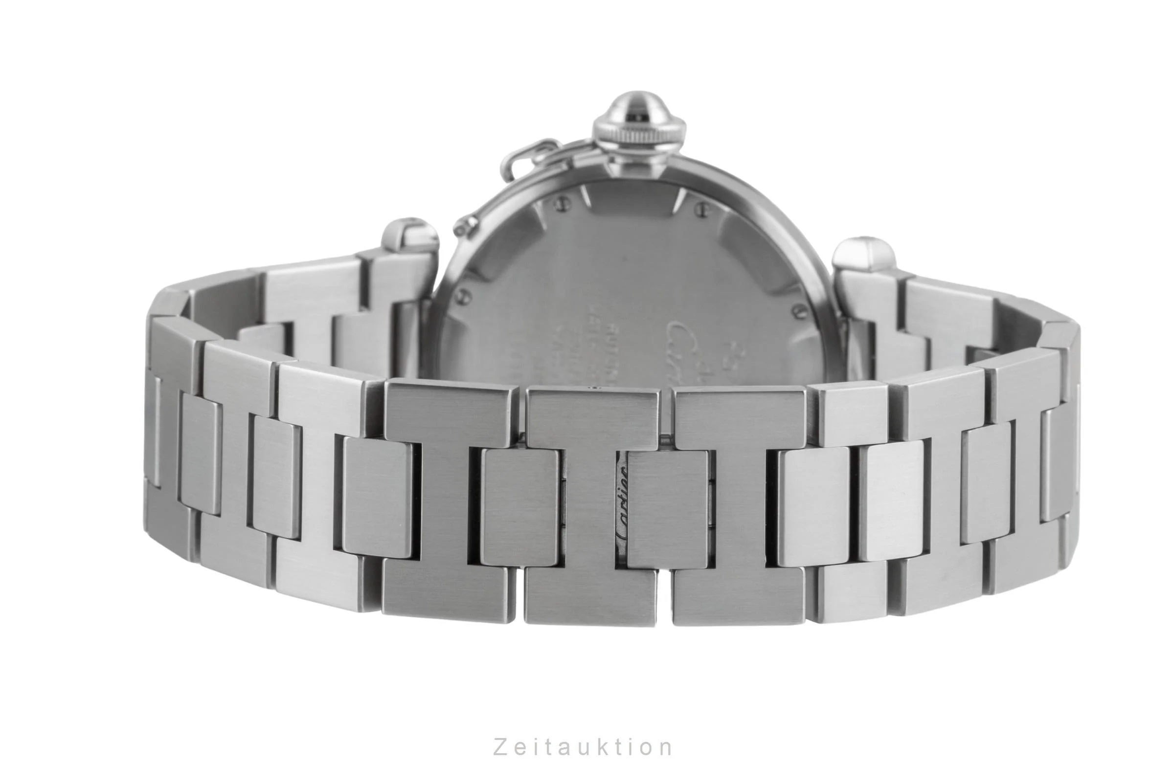 Cartier Pasha steel automatic men's watch W31023M7  [2505946] - Image 13