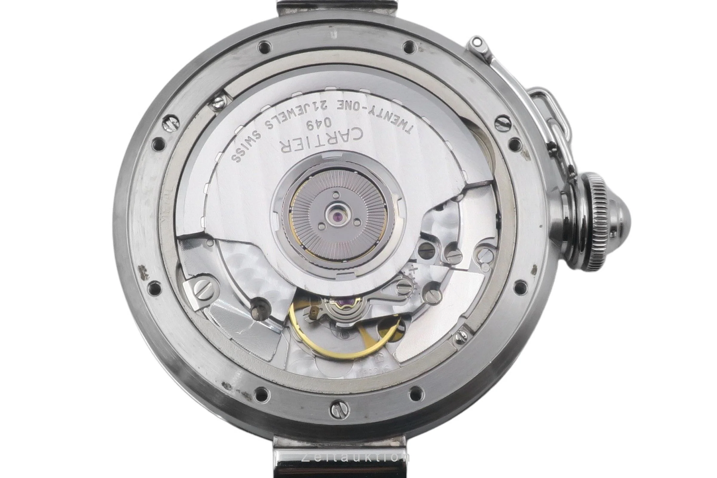 Cartier Pasha steel automatic men's watch W31023M7  [2505946] - Image 15